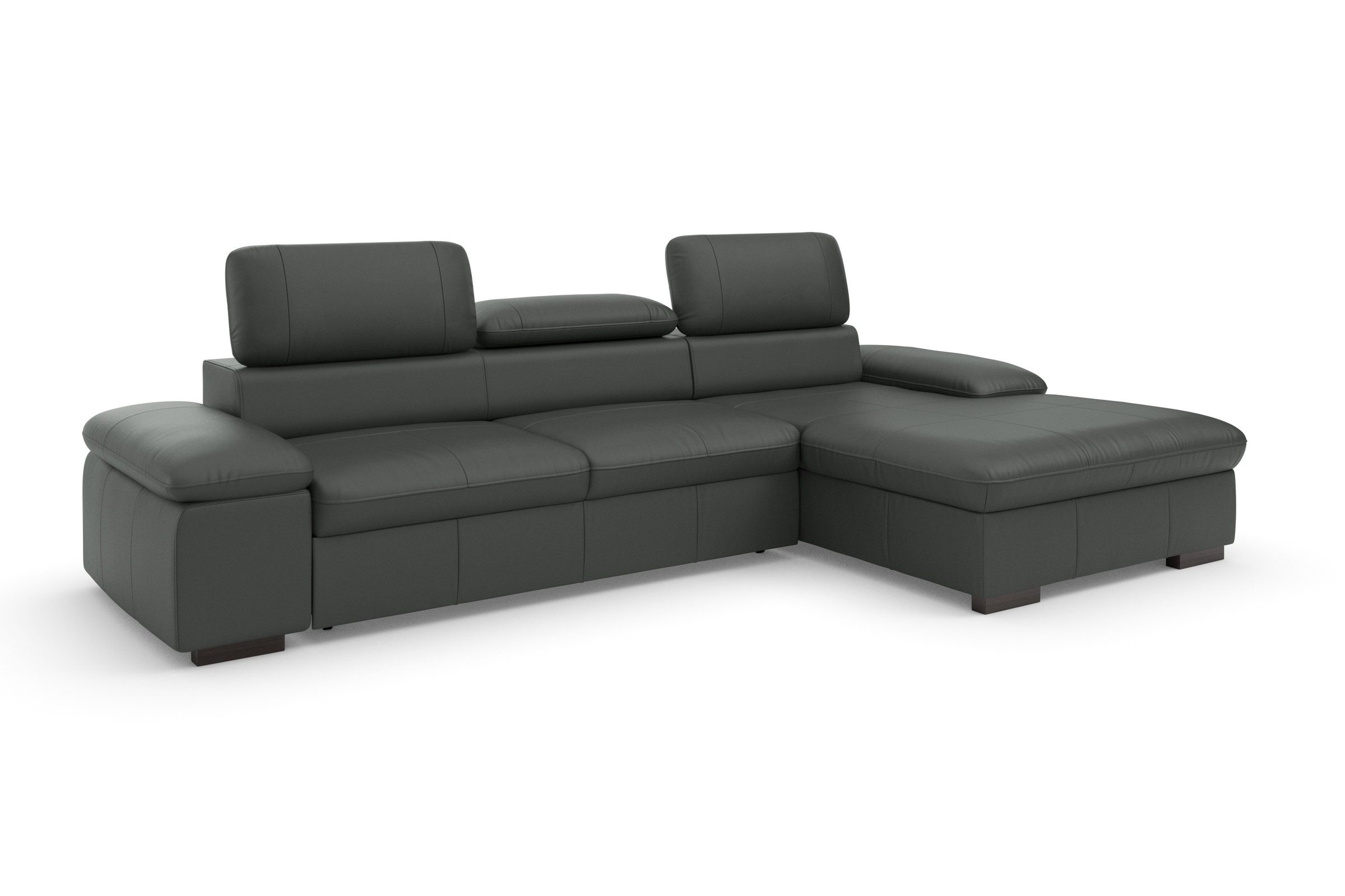 Home affaire Ecksofa »Alberto L-Form«, mit Kopfteilverstellung, wahlweise mit Bettfunktion