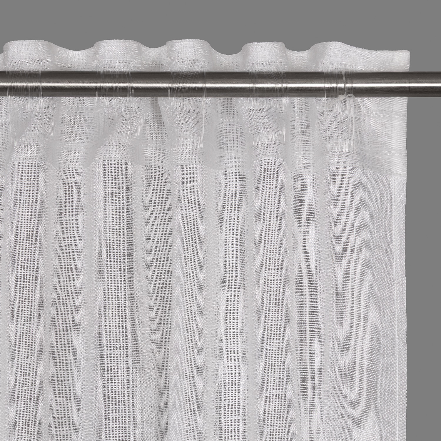 Home Living by Gerster Gardine »Iwana« verdeckte Schlaufen 1 Stk. tlg. SB-Schal "Iwana" mit Kombiband