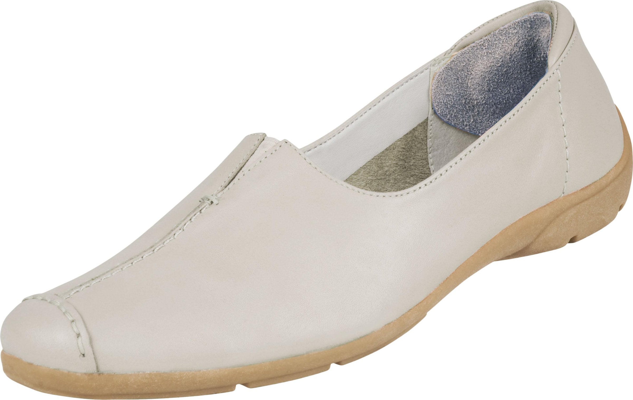 Fußgut Fersenpolster »Antislip-Polster gegen Schwielen- und Blasenbildung«, (Packung, 4 tlg.), verhindert Rutschen im Schuh, besserer Halt im Schuh, selbstklebend