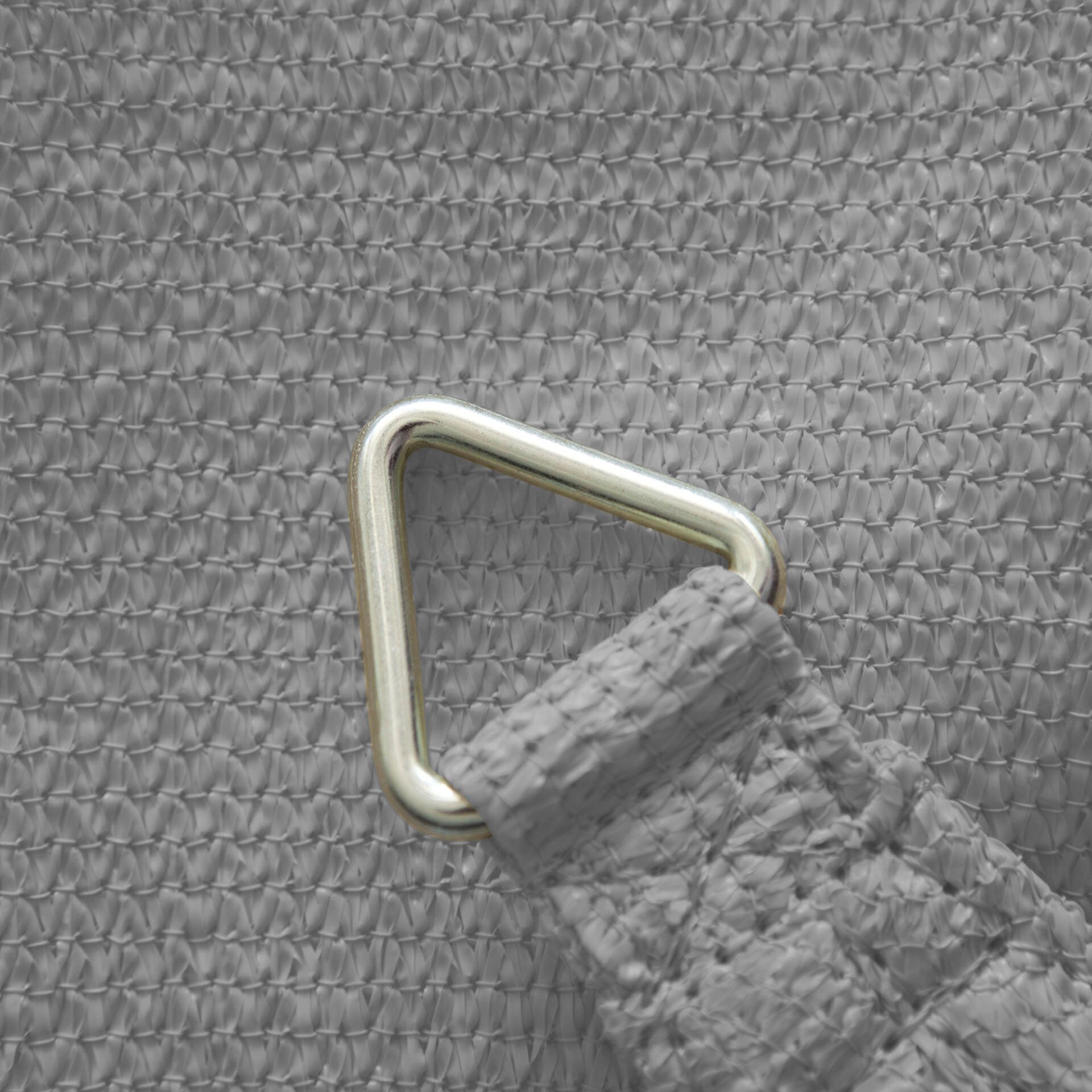 Windhager Sonnensegel »Capri Dreieck«, 4x4x4m, grau