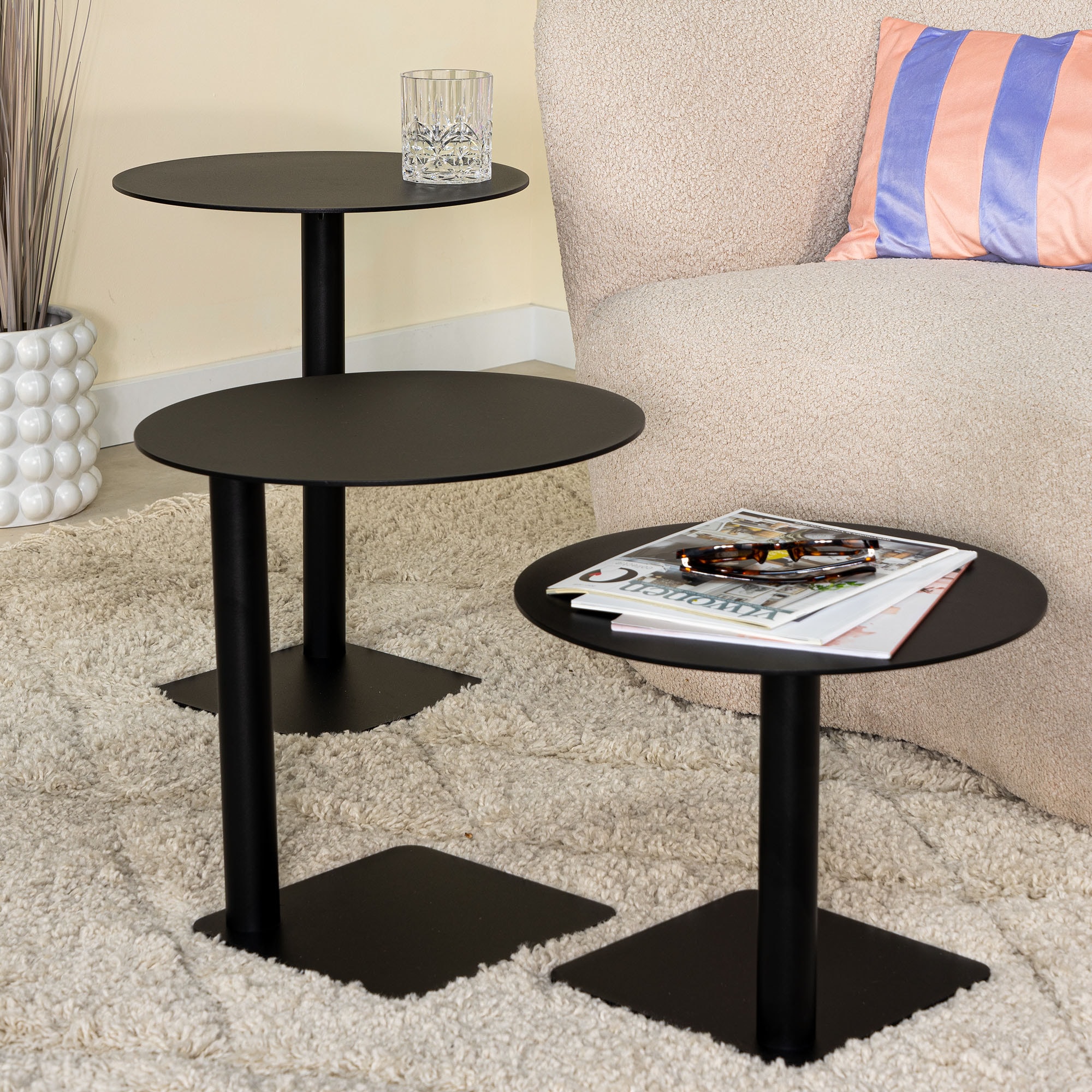 Spinder Design Beistelltisch »SUNNY 30« Beistelltisch aus Stahl