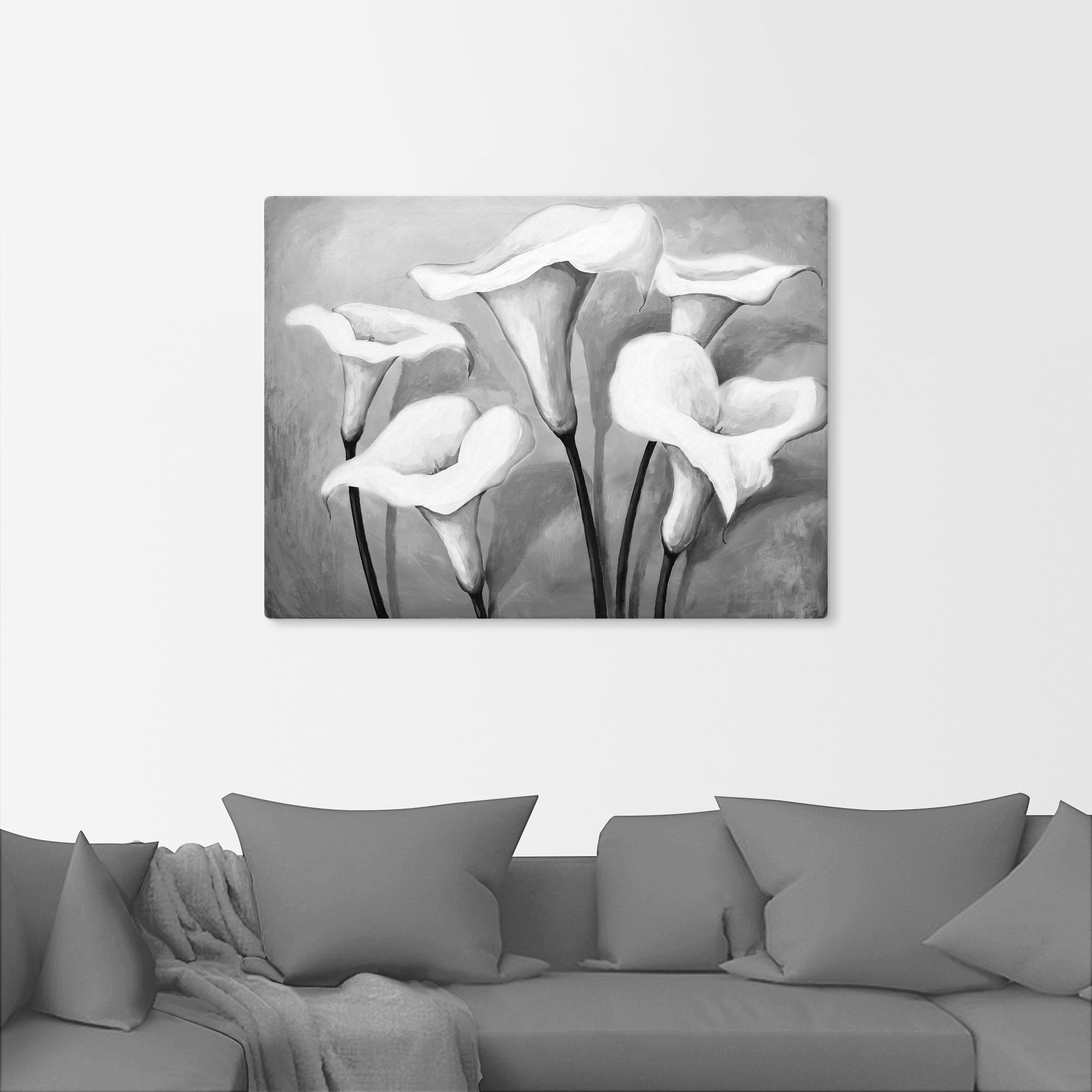Artland Wandbild »Callas II«, Blumen, (1 St.), als Leinwandbild, Poster in günstig online kaufen