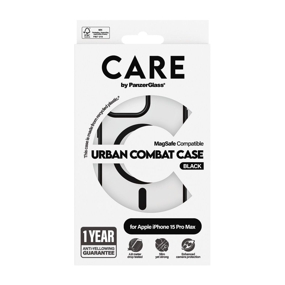 Handyhülle »Urban Combat Case mit MagSafe für Apple iPhone 15 Pro Max«, Backcover, Schutzhülle, Handyschutzhülle, Case, Schutzcase, stoßfest