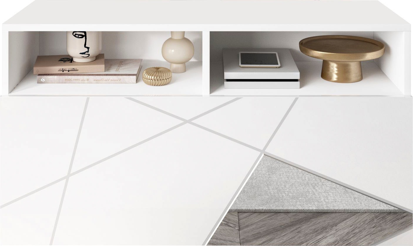 Home affaire Schuhschrank »Vittoria, Breite 91 cm« mit 1 Klappe