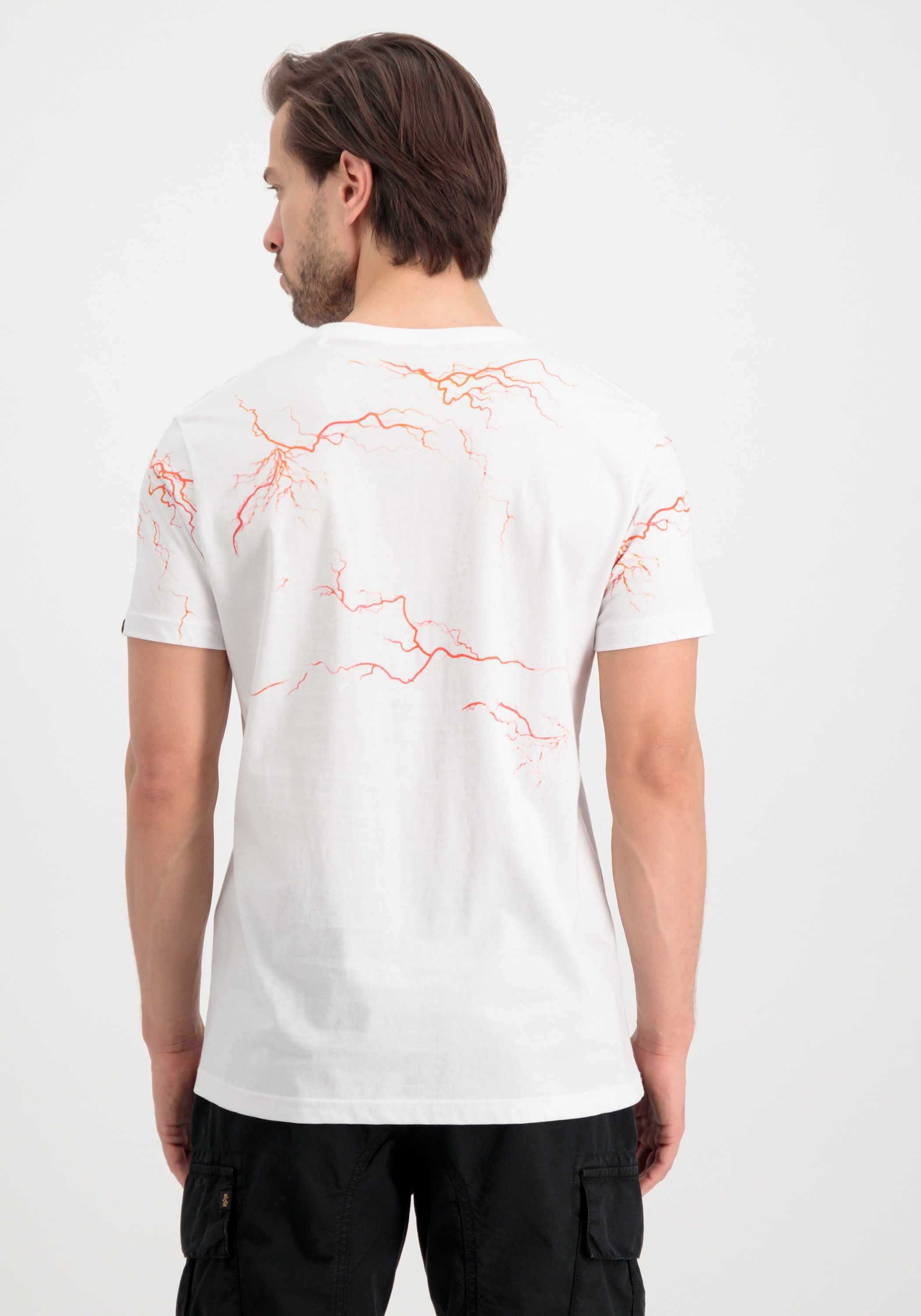 Alpha Industries T-Shirt »Alpha Industries Men - T-Shirts Lightning AOP T-Shirt«