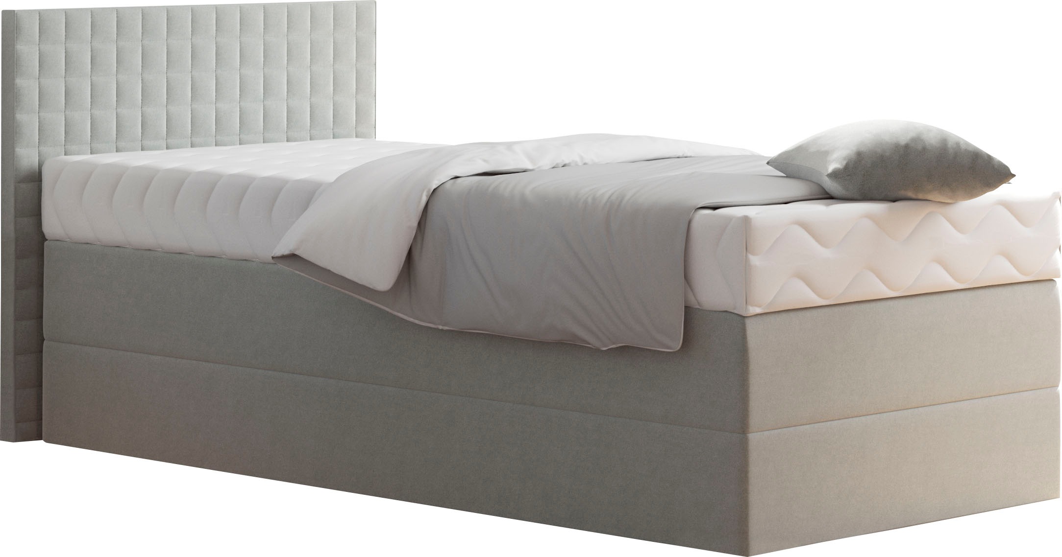 Westfalia Schlafkomfort Boxspringbett, mit Zierkissen, wahlweise mit Topper