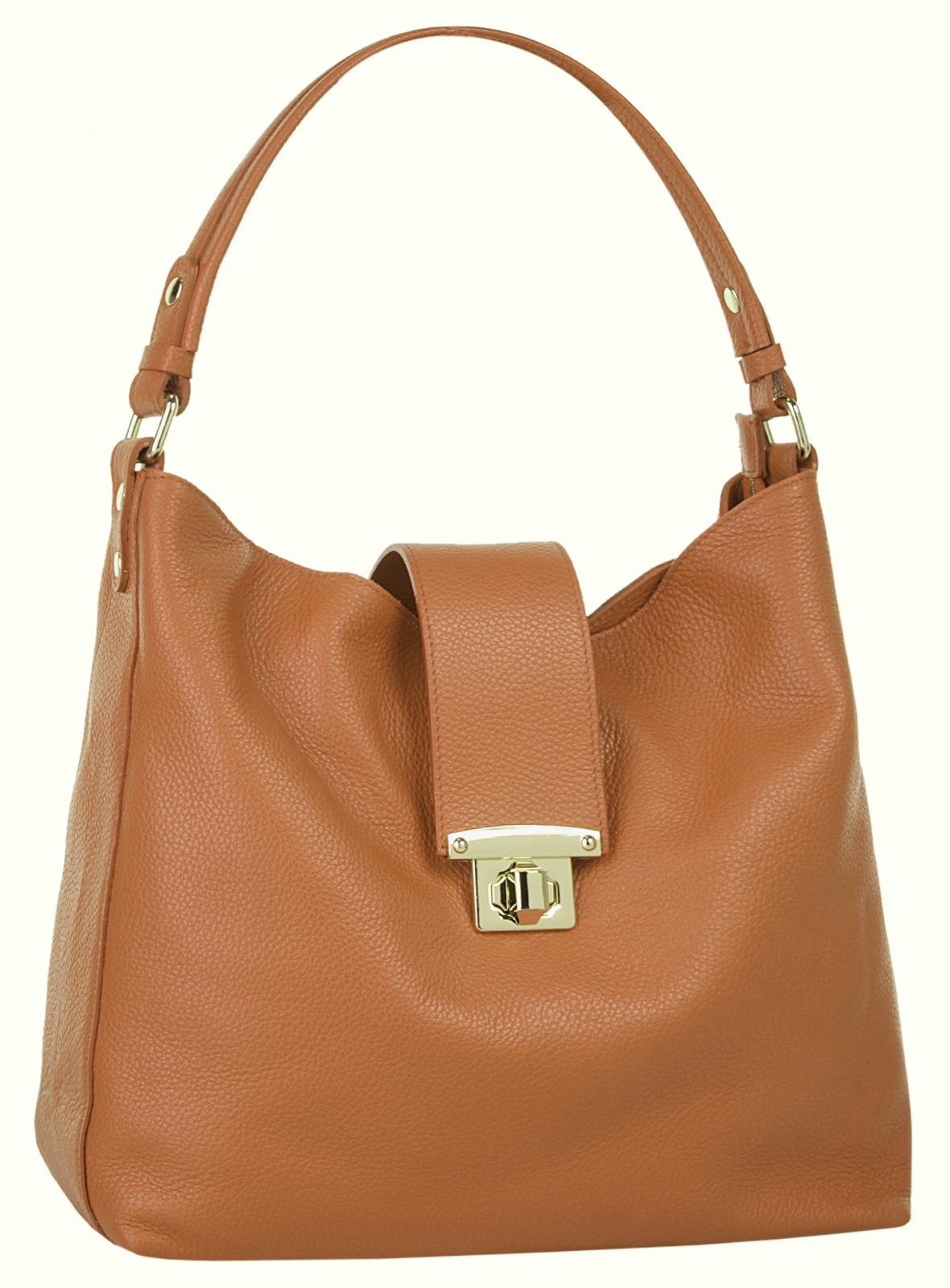Samantha Look Shopper, echt Leder, Made in Italy