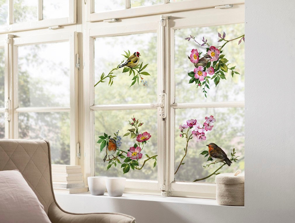 Komar Fensterbild »Spring Fever«, 31x31 cm (Breite x Höhe), selbsthaftend