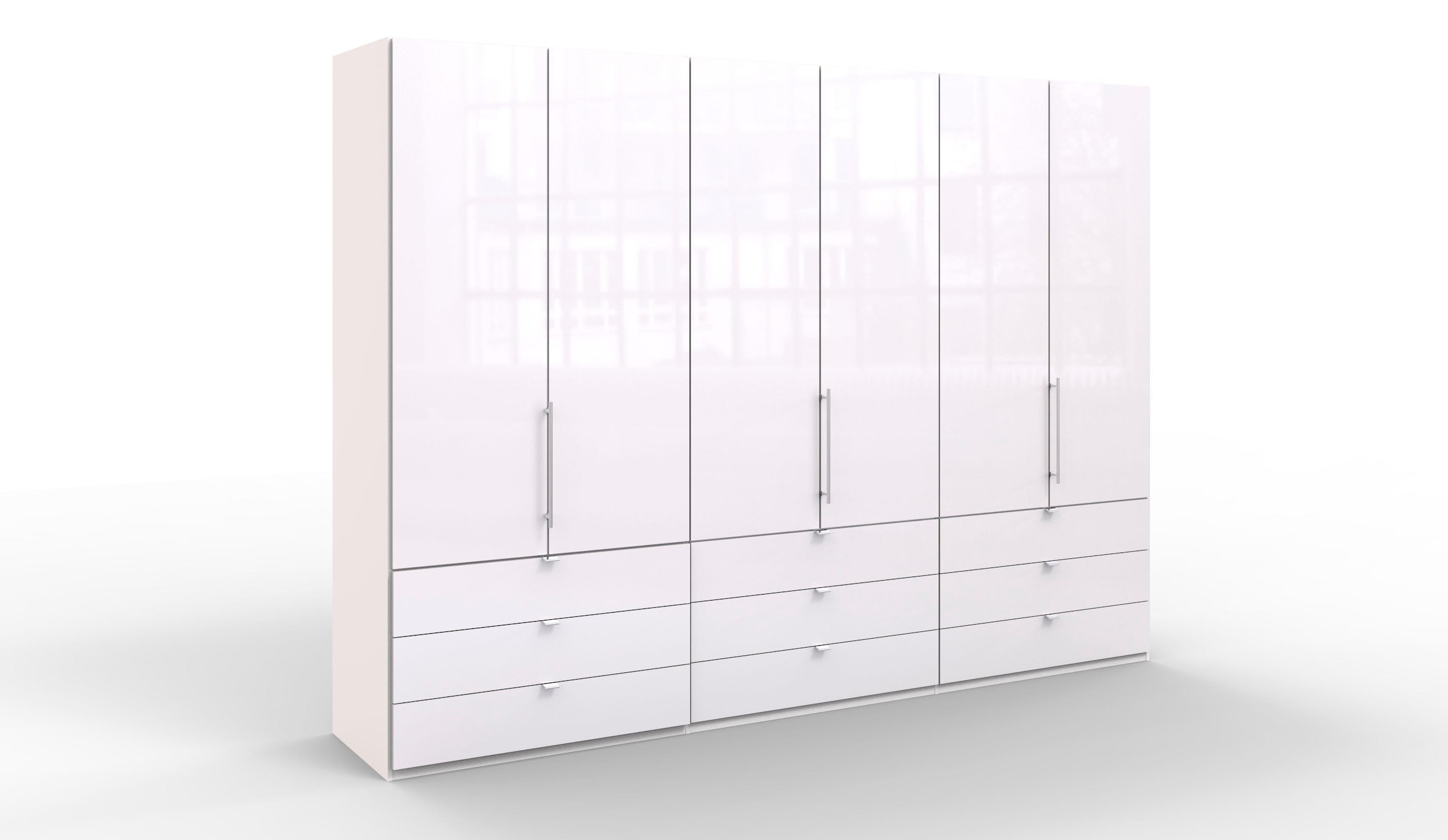 WIEMANN Kleiderschrank »Loft«, Glasfront