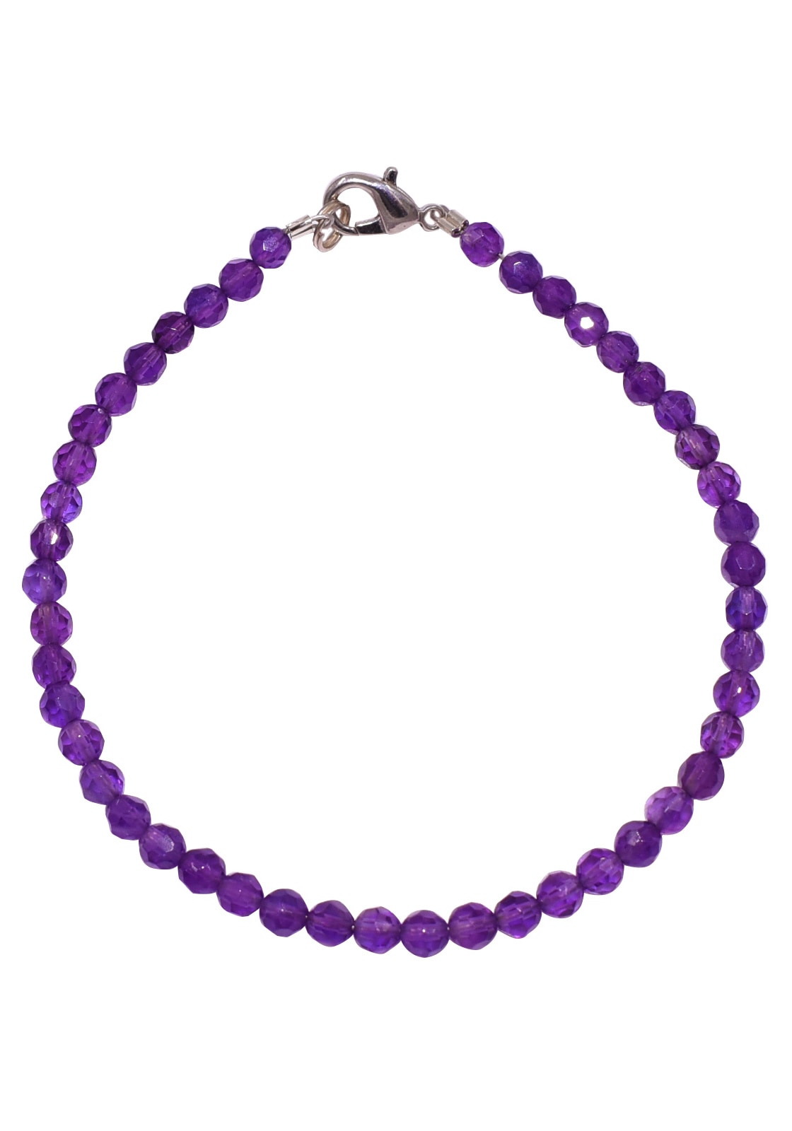 Firetti Armband »Schmuck Geschenk Silber 925 Armschmuck Armband Edelstein Amethyst«, Made in Germany - mit Amethyst