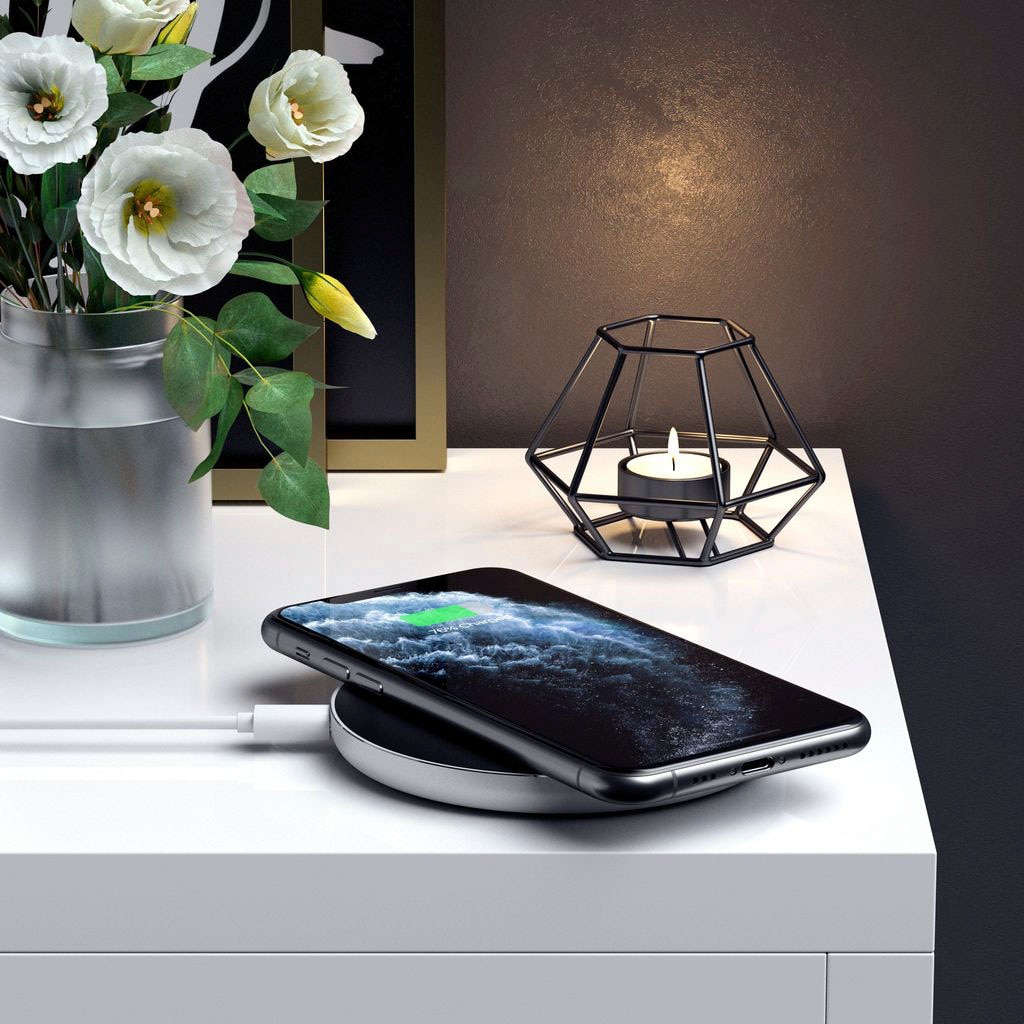 Satechi Wireless Charger »ALUMINUM TYPE-C WIRELESS CHARGER«