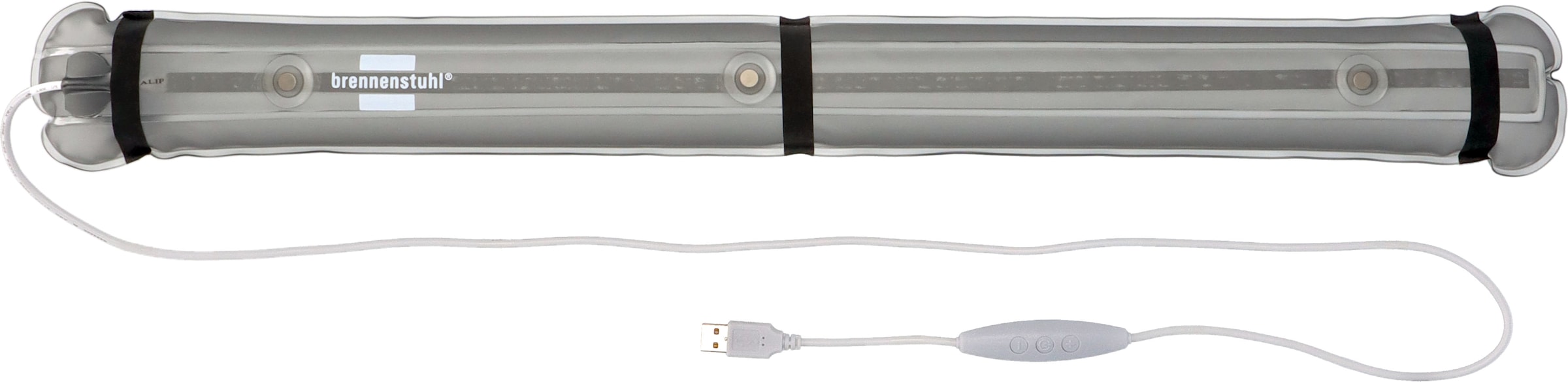 Brennenstuhl LED Gartenleuchte »OLI Air 1«, aufblasbar, stufenlos dimmbar, faltbare LED Röhre mit 1m USB Kabel