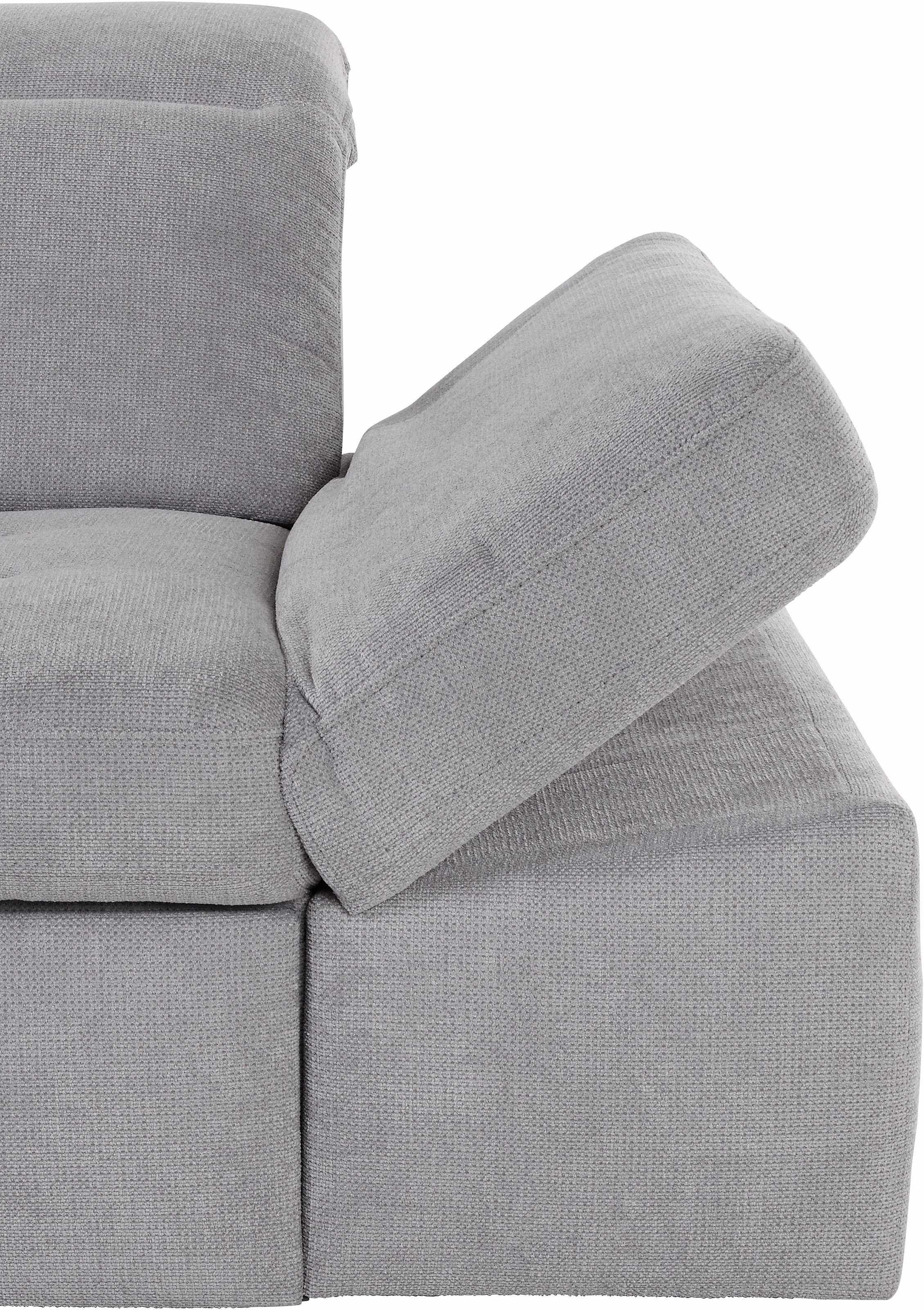 sit&more Ecksofa »Stardust L-Form«, wahlweise mit Bettfunktion und Bettkasten