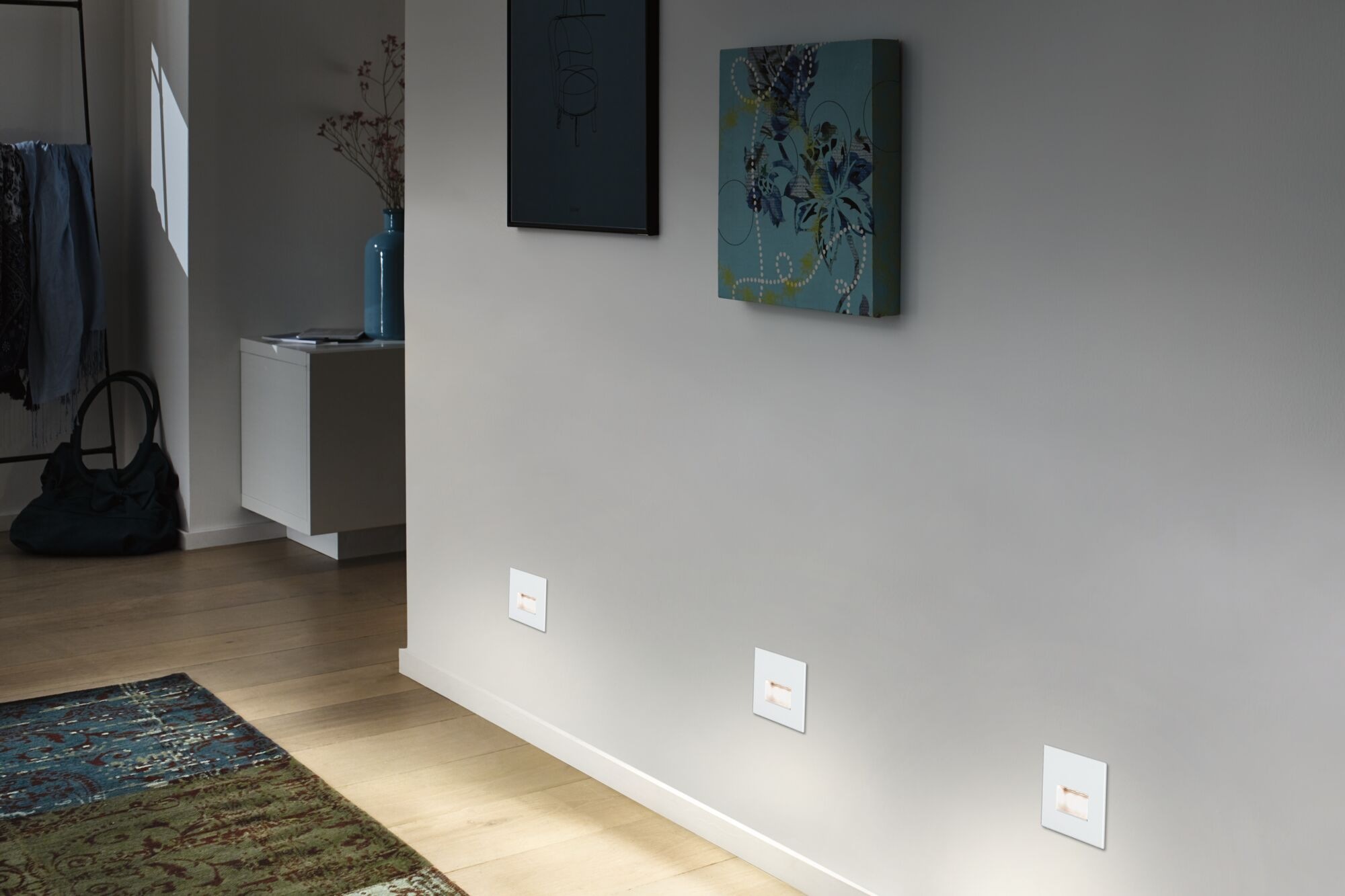 Paulmann LED Einbauleuchte »LED Wandeinbauleuchte Edge Quadro 1,2W 25lm 230 günstig online kaufen