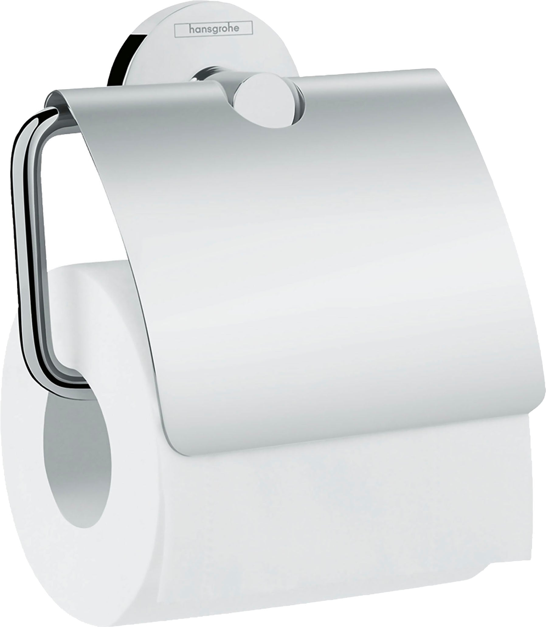 hansgrohe Toilettenpapierhalter "Logis Universal", mit Deckel, chrom günstig online kaufen