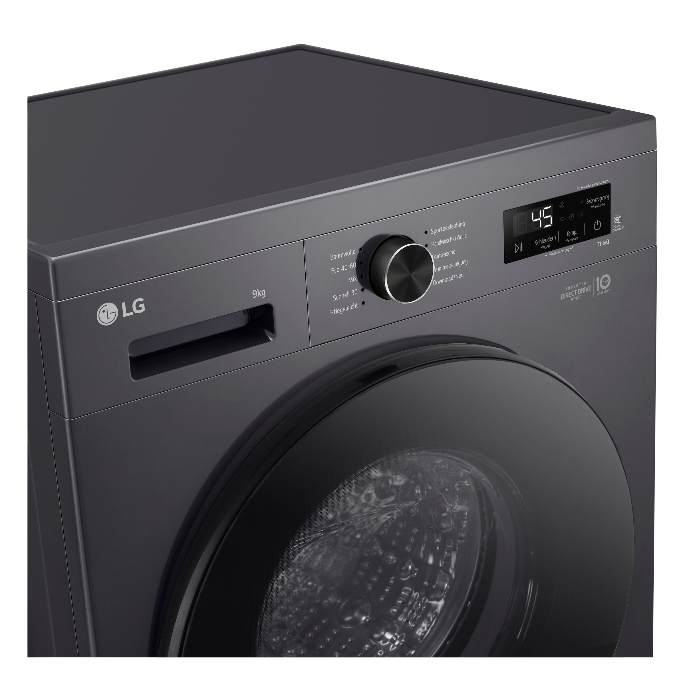 LG Waschmaschine unterbaufähig »F4WB309YB« 9 kg 1400 U/min
