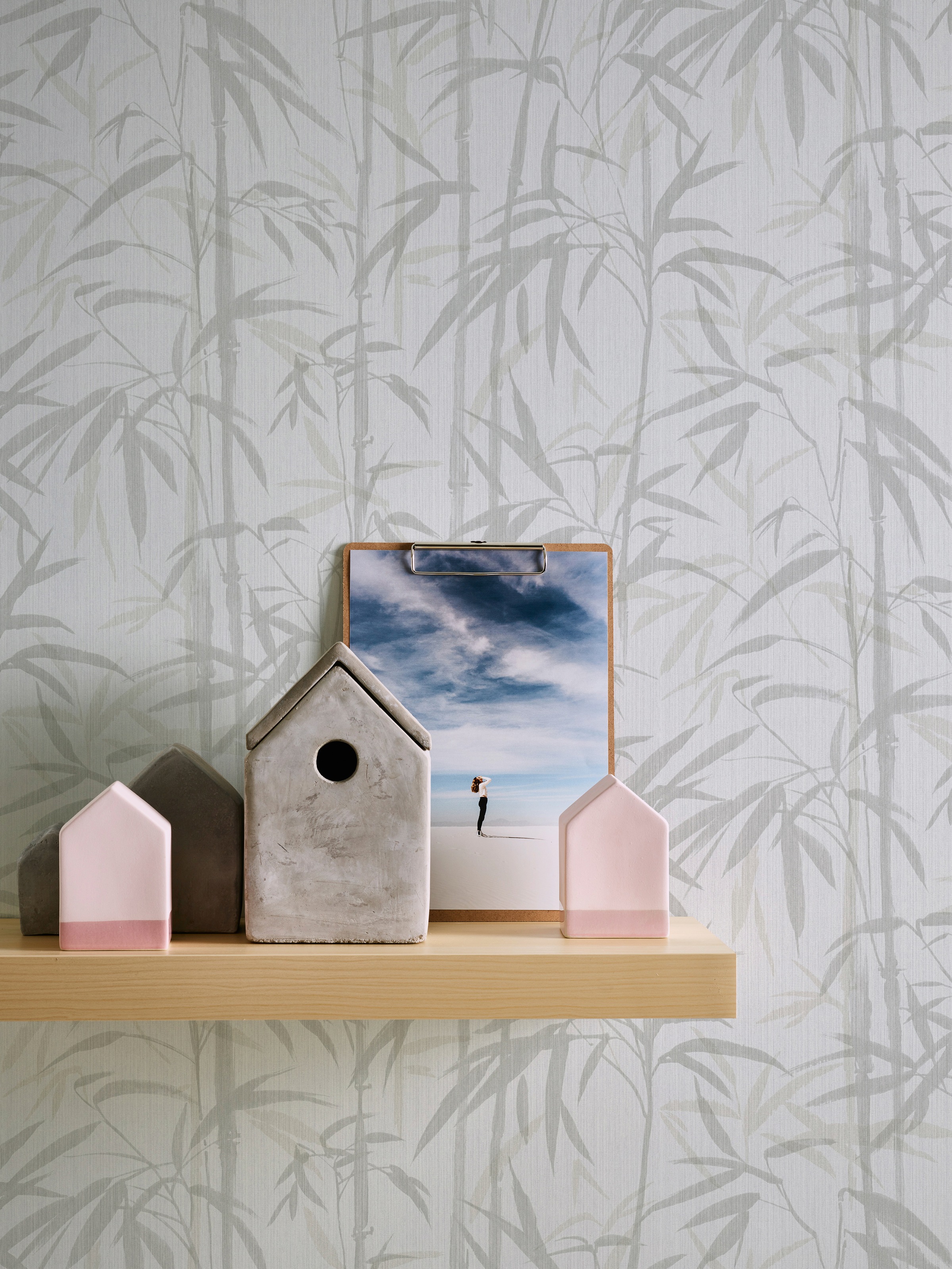 METROPOLIS BY MICHALSKY LIVING Vliestapete »Change is good, Bold Bamboo«, floral-botanisch-tropisch, Designertapete Tapete Bambus Tapeten Wohnzimmer Schlafzimmer Küche