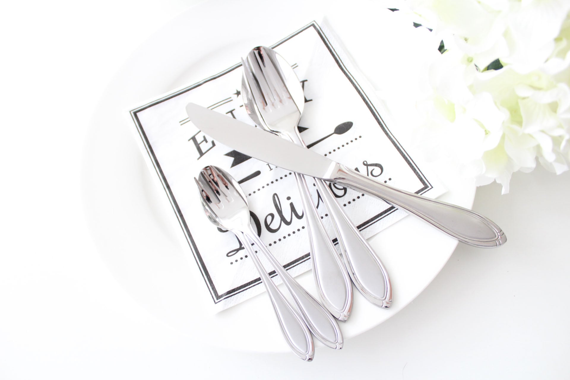 Mulex Besteck-Set »Boston«, (Set, 60 tlg.), mattiert