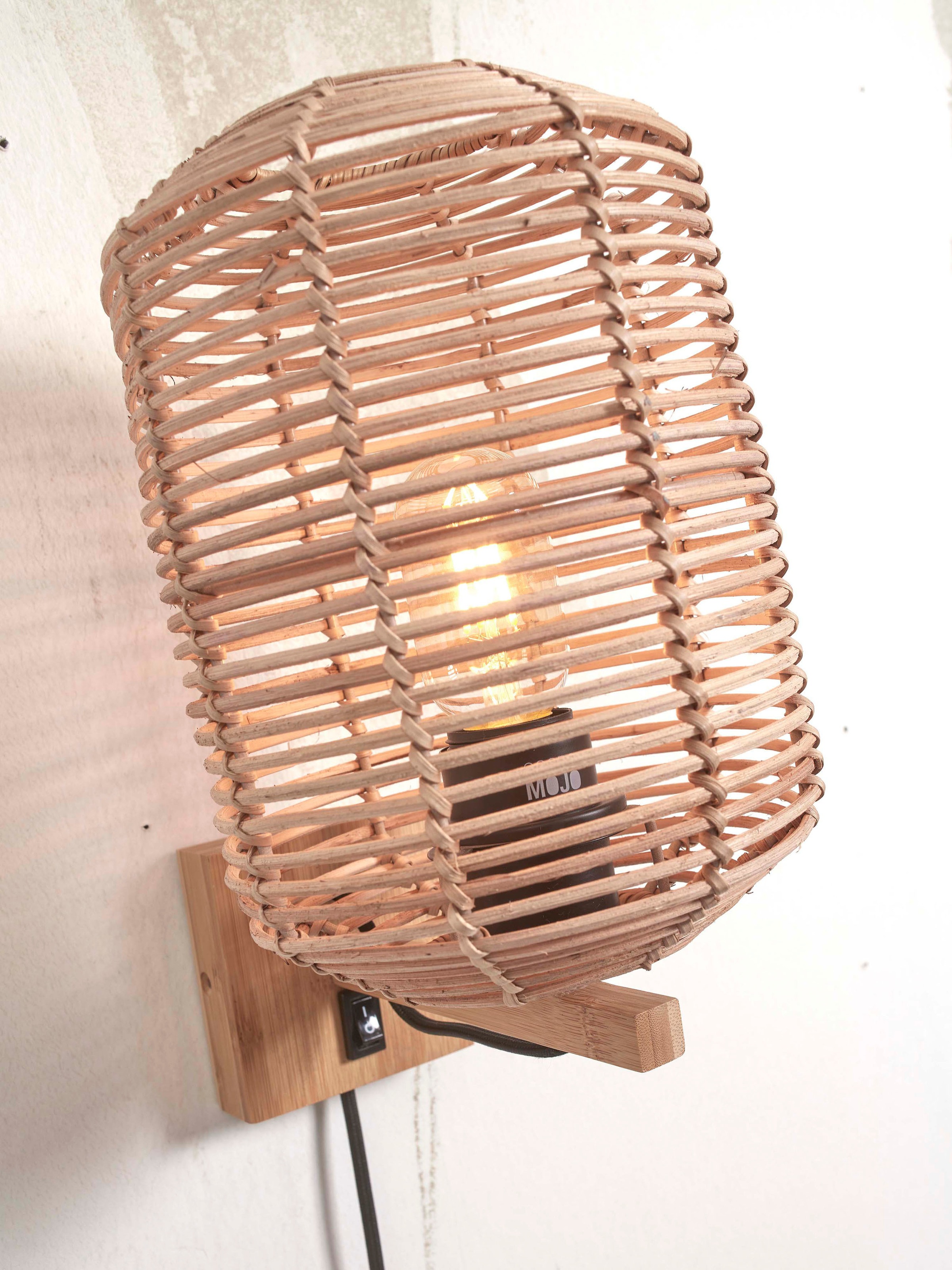 GOOD&MOJO Wandleuchte »TANAMI« E27 1 Stk.