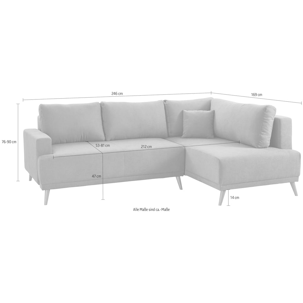 INOSIGN Ecksofa »Exxpo Otusso«