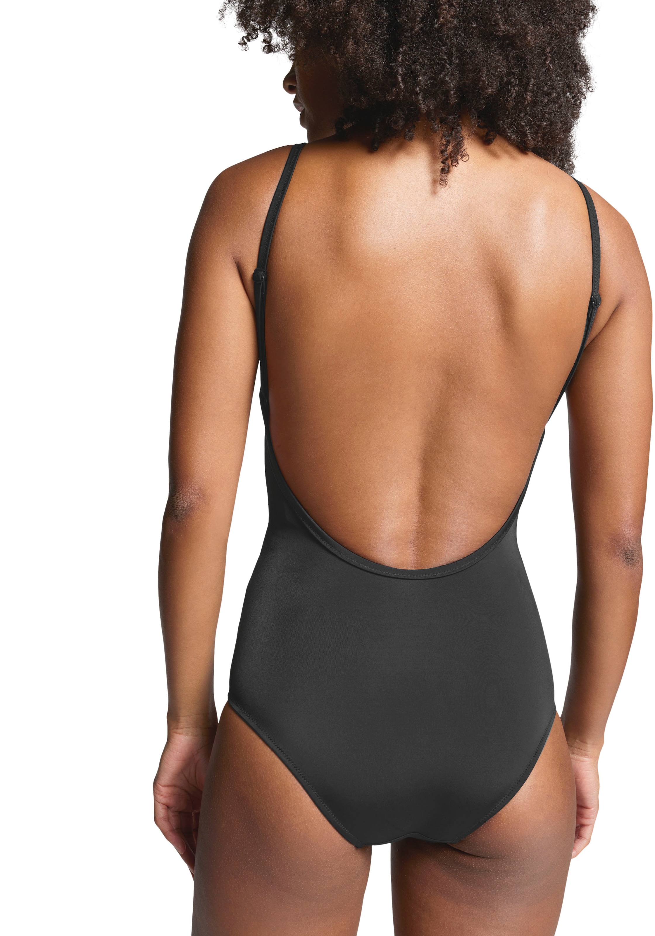 PUMA Badeanzug, V-Neck Crossback