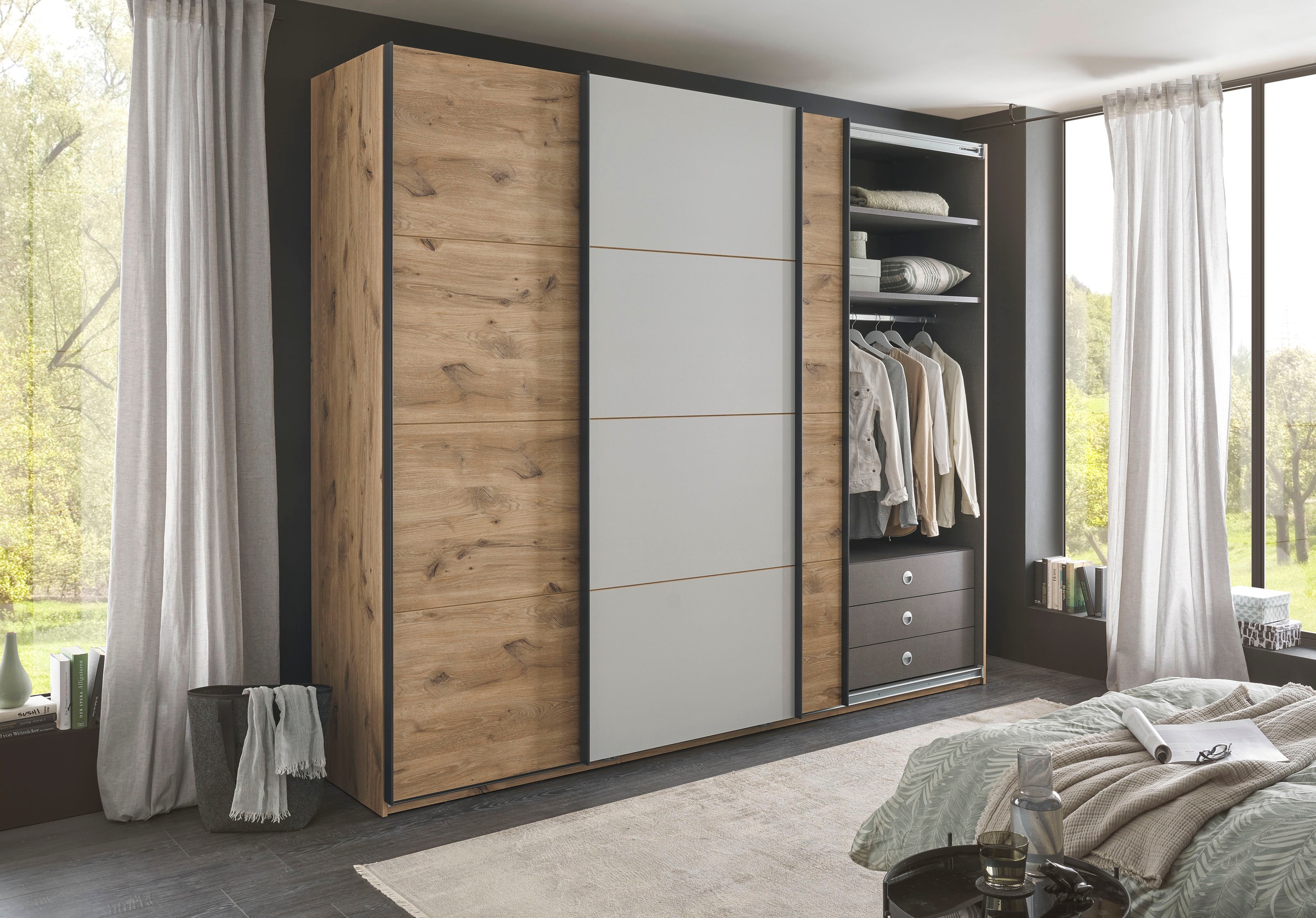 Schlafkontor Schwebetürenschrank »Preda«