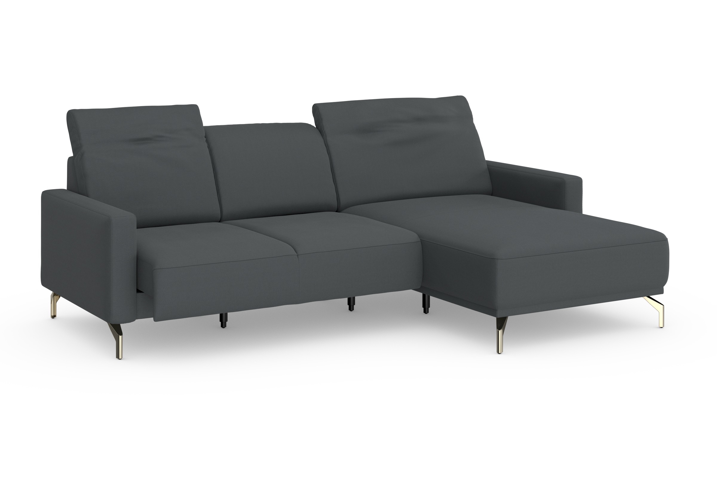 sit&more Ecksofa »Bailando L-Form«, wahlweise mit Kopfteilverstellung und Vorziehsitz, motorisch