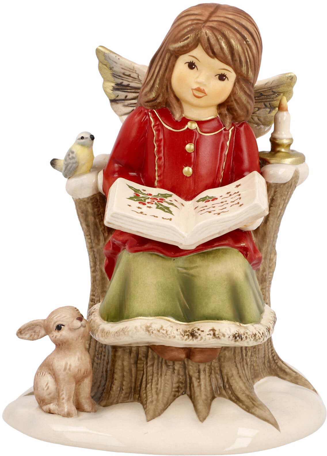 Goebel Engelfigur »Winterwald, Weihnachtsdeko«, Steingut, Engel - Kleine Weihnachtsgeschichte
