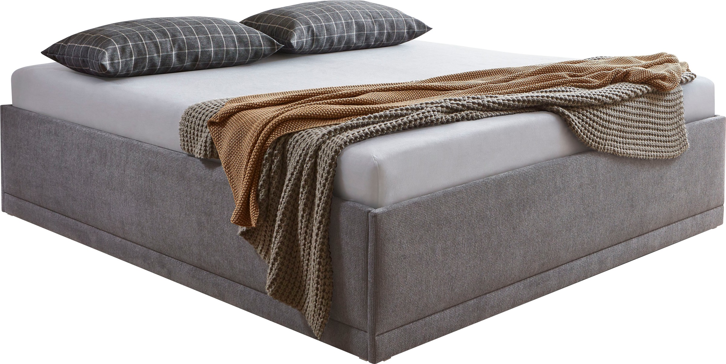 Westfalia Schlafkomfort Polsterbett "Texel" Komforthöhe mit Zierkissen, Bet günstig online kaufen