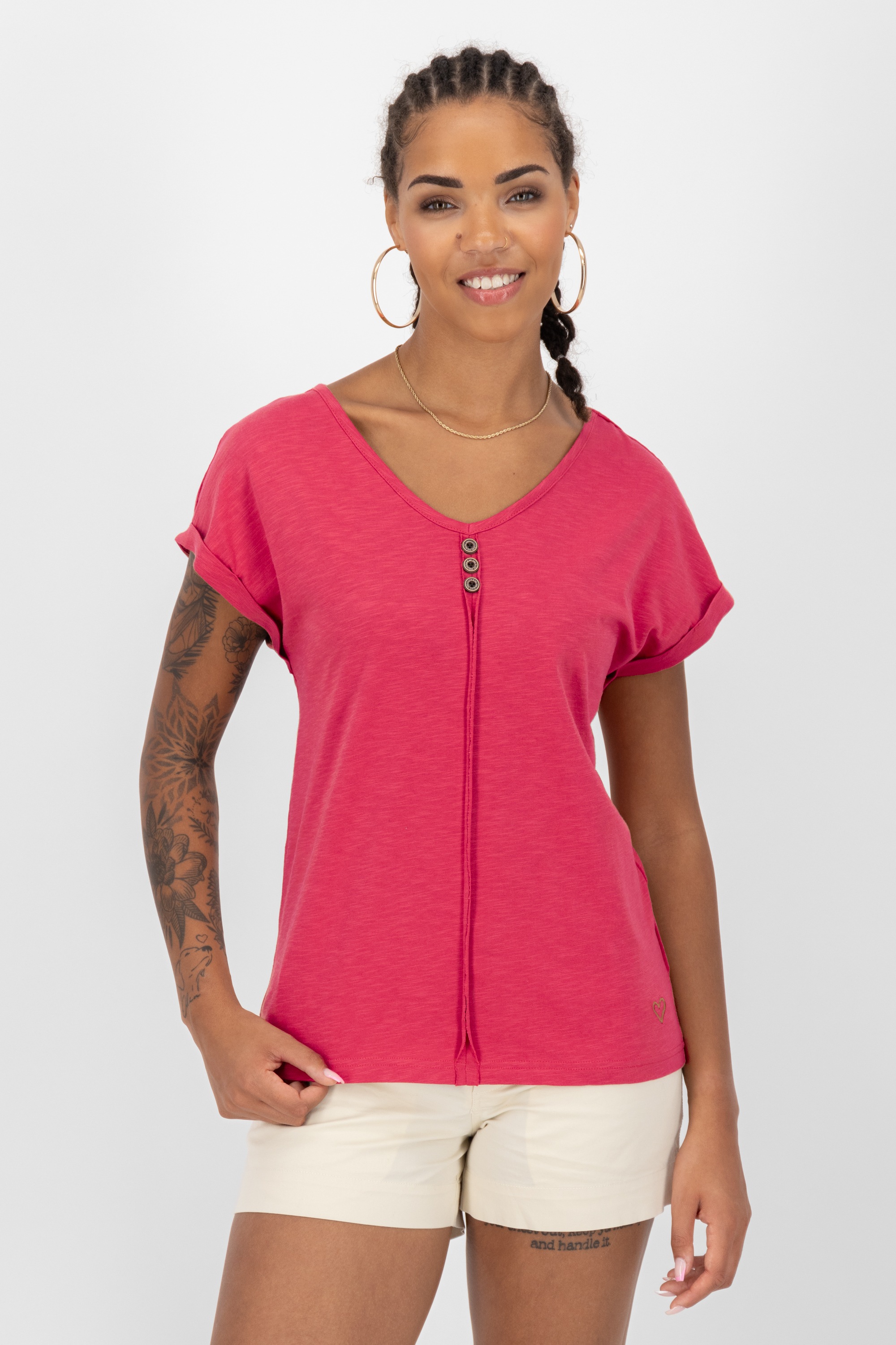 Alife & Kickin Rundhalsshirt »Damen AnaisAK A«