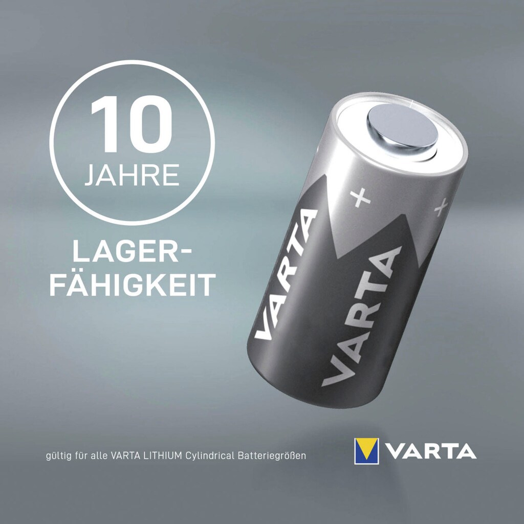 VARTA Batterie »2er Pack Professional Lithium Spezial«, 3 V, (Packung, 2 St.)