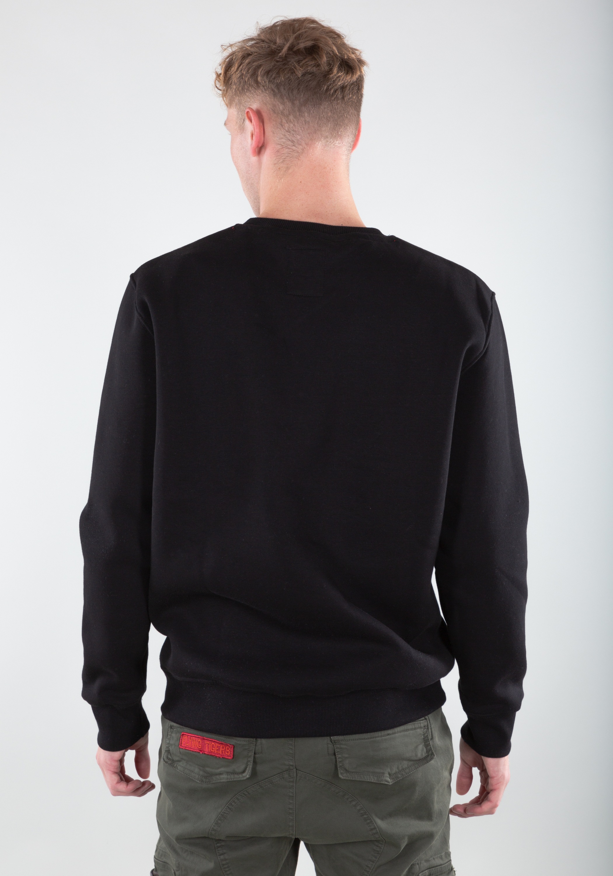 Alpha Industries Sweater »Alpha Industries Men - Sweatshirts Basic Sweater Embroidery«