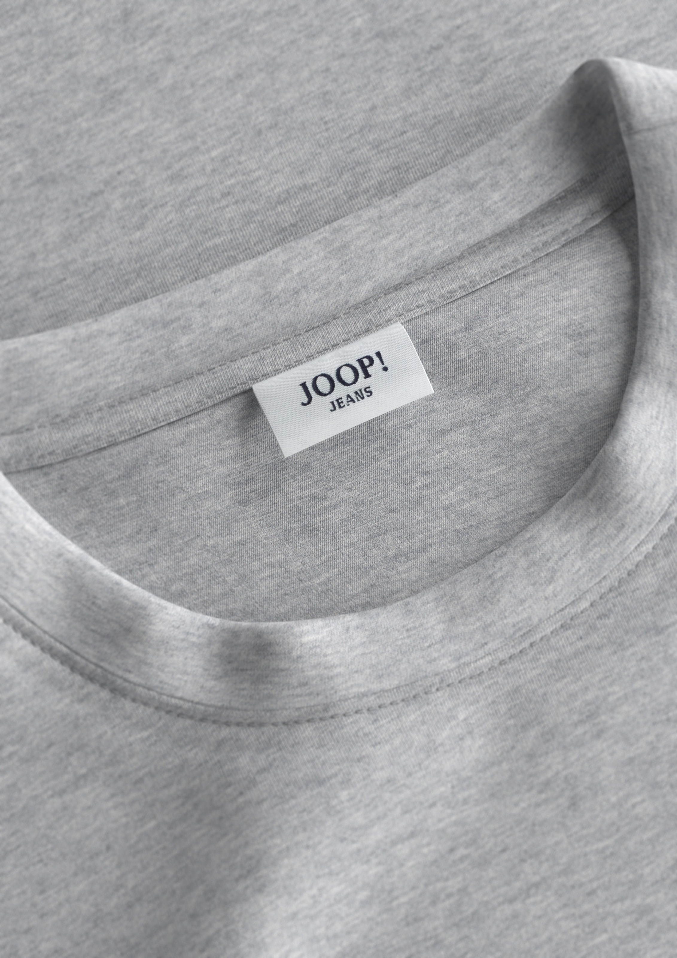 Joop Jeans Kurzarmshirt »Alphis«, Mit Ton-in Ton Logoprint