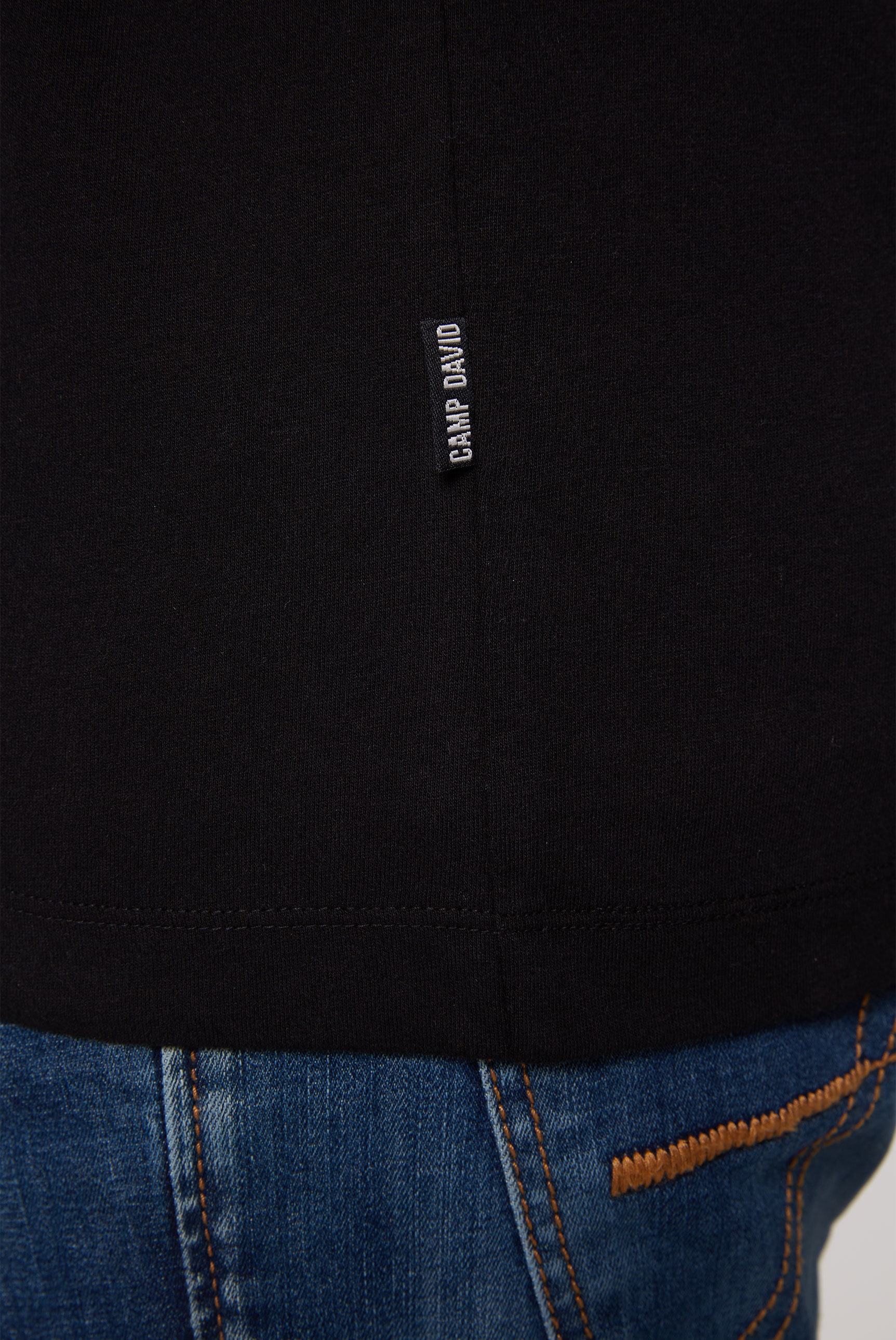 CAMP DAVID V-Shirt, (2 tlg.), im 2-er Pack
