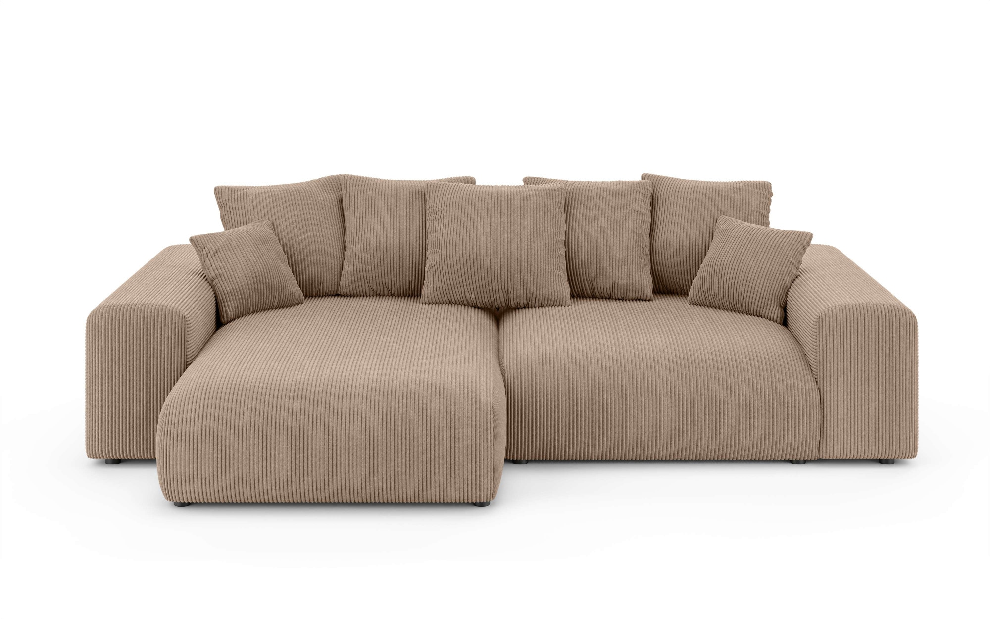 Home affaire Ecksofa »LAKESIDE mit Bettfunktion und Bettkasten, B/T/H 257/166/84 cm«