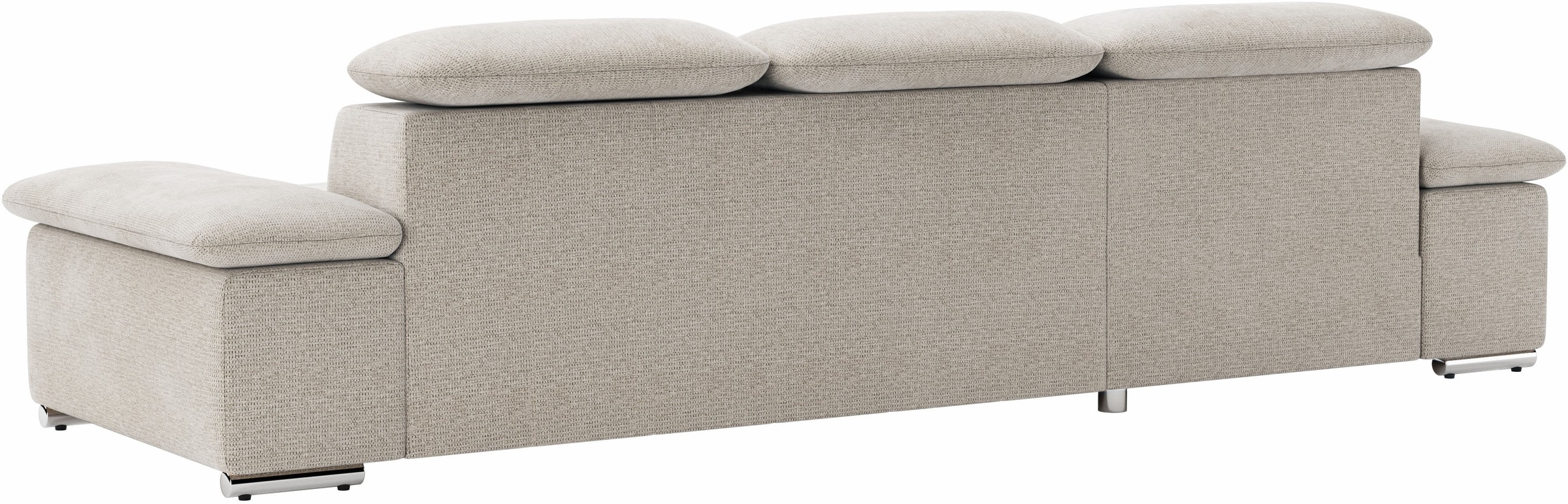sit&more Ecksofa »Valantine L-Form«, inkl. Kopf- und Armteilverstellung, wahlweise mit Bettfunktion