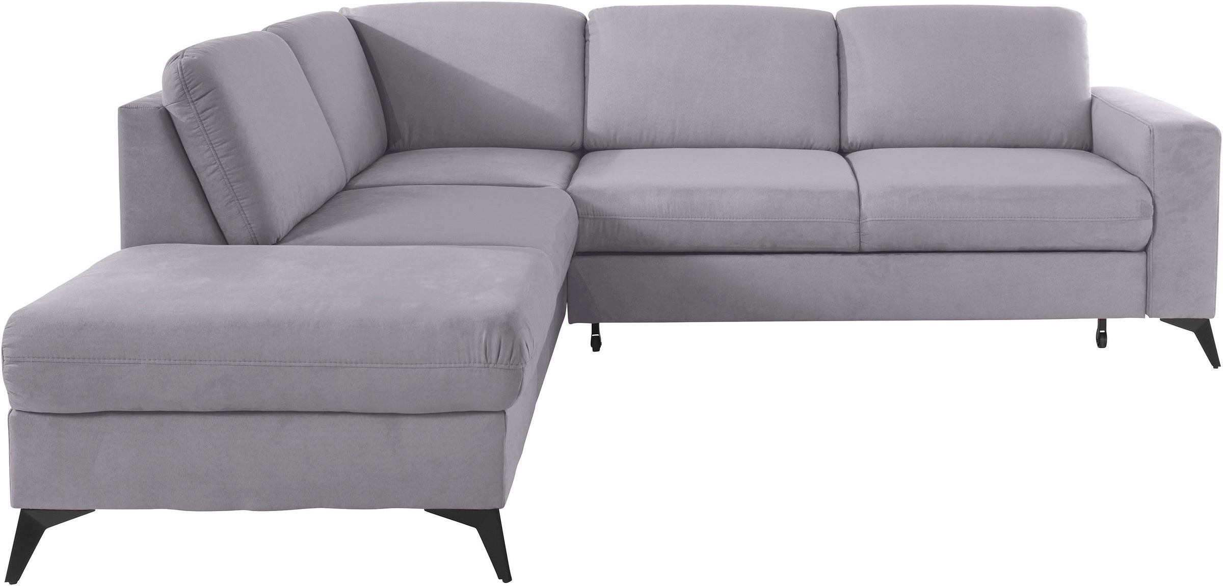 Home affaire Ecksofa »Lolland L-Form« Wahlweise mit Bettfunktion und Staura günstig online kaufen