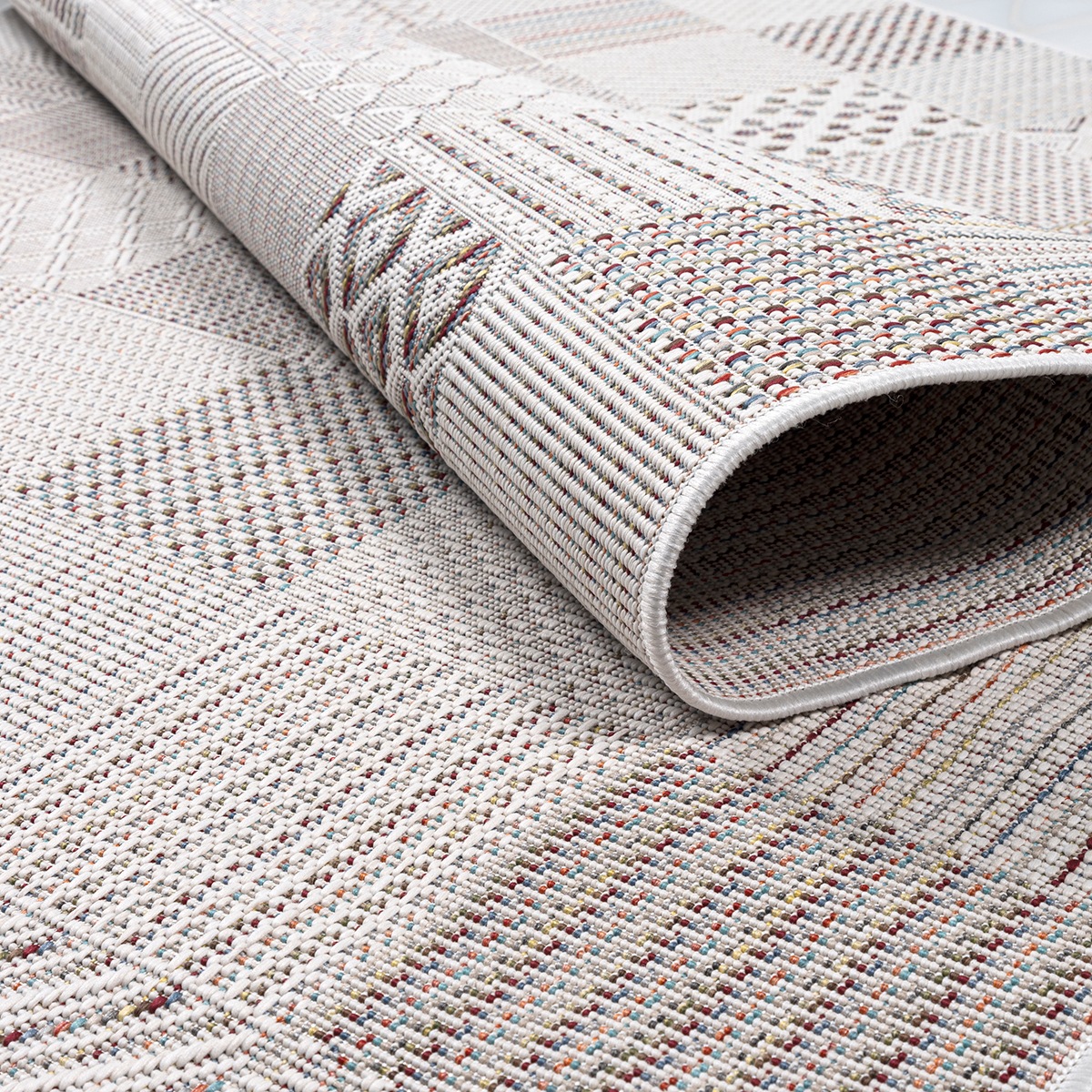 the carpet Teppich »Lagos«, rechteckig, 5 mm Höhe, moderner robuster In und Outdoor Teppich