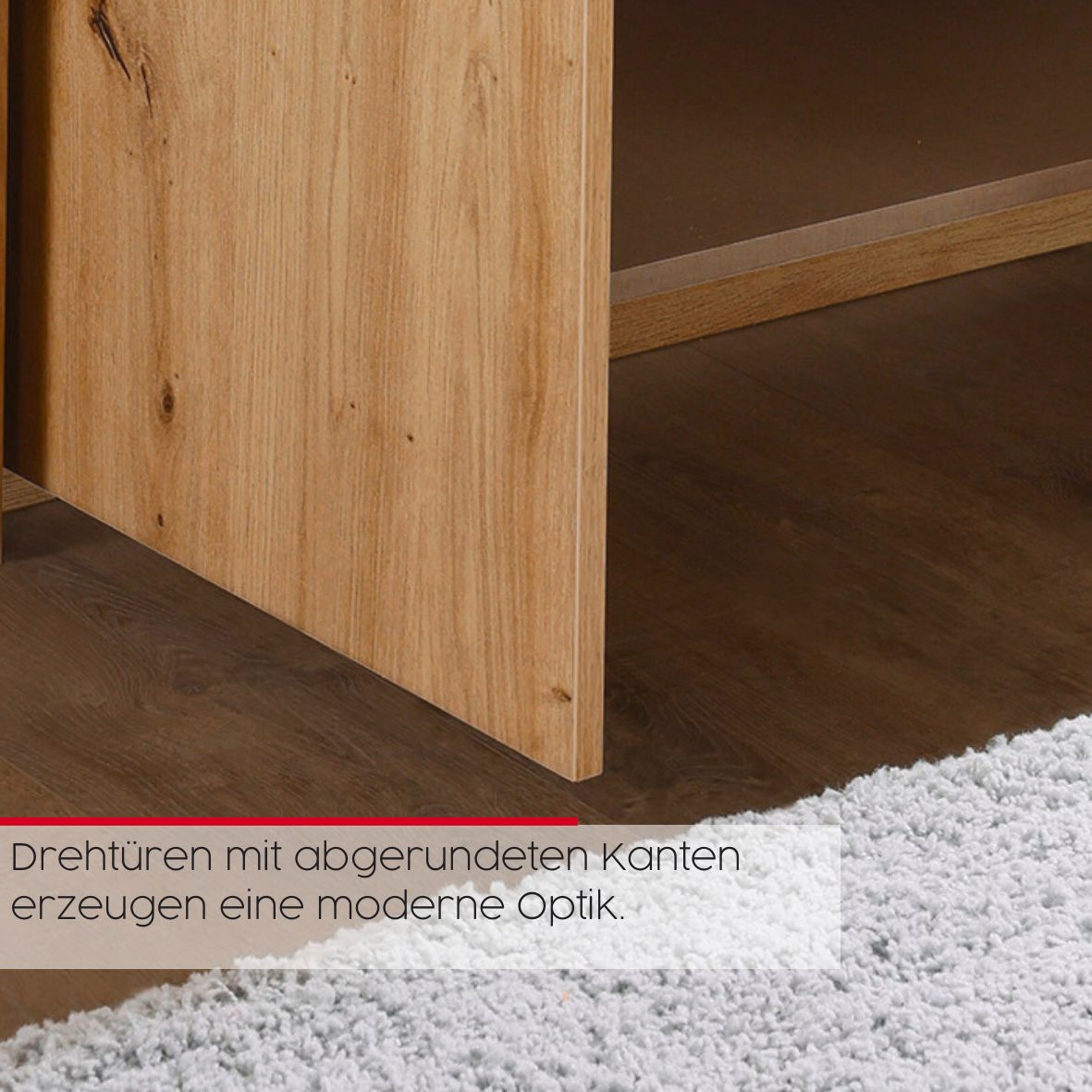 rauch Drehtürenschrank »Skat Meridian«, inkl. Innenspiegel und 4 Innenschubladen