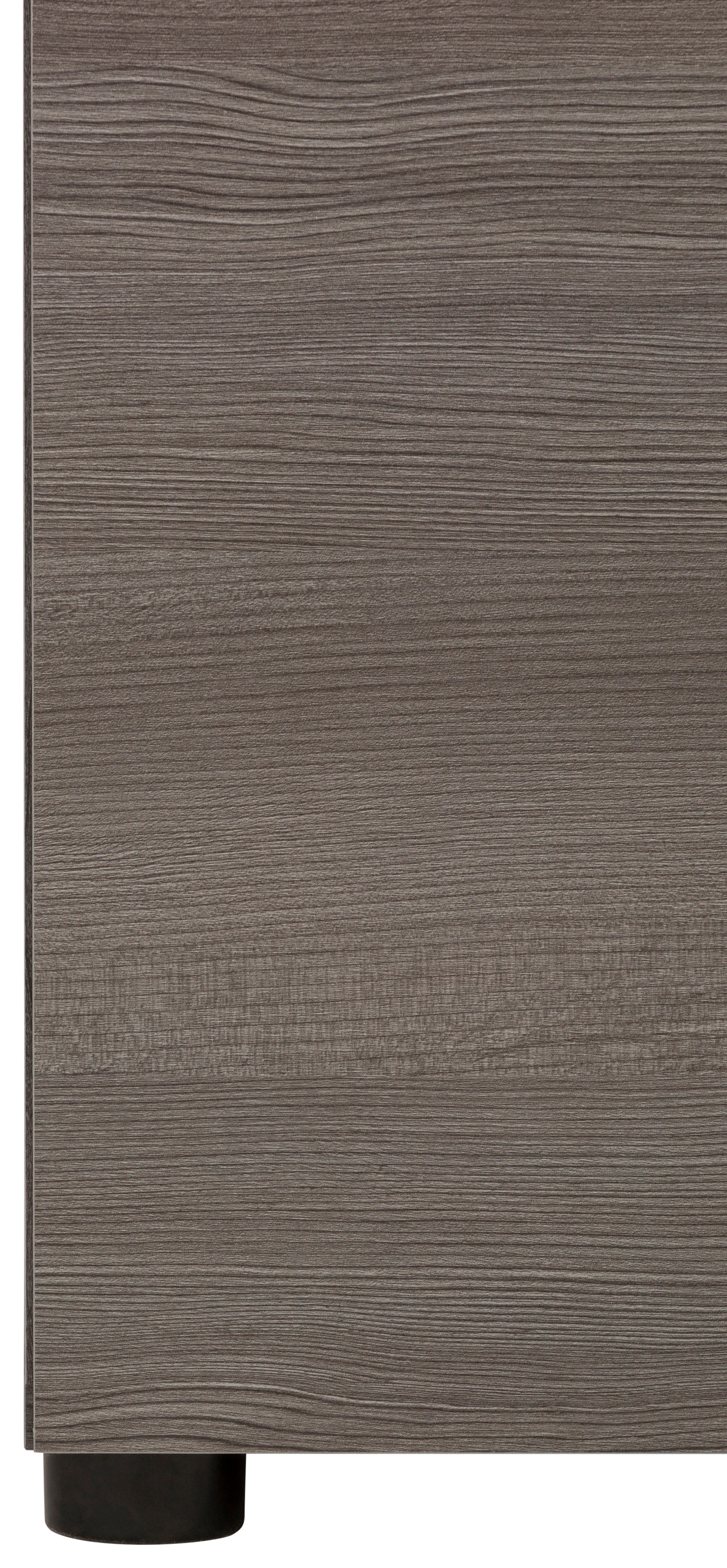 welltime Waschbeckenunterschrank »Royan«, Waschtisch mit 2 Fächern in Rauchsilber - Maße (B/T/H) 58/31/57 cm