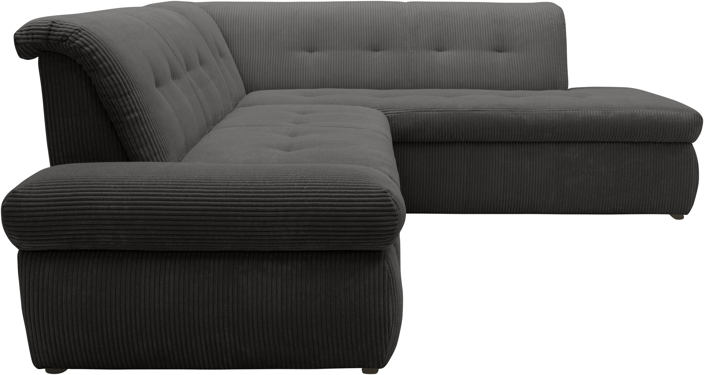 DOMO collection Ecksofa »Moric L-Form«, wahlweise mit Bettfunktion und Arml günstig online kaufen