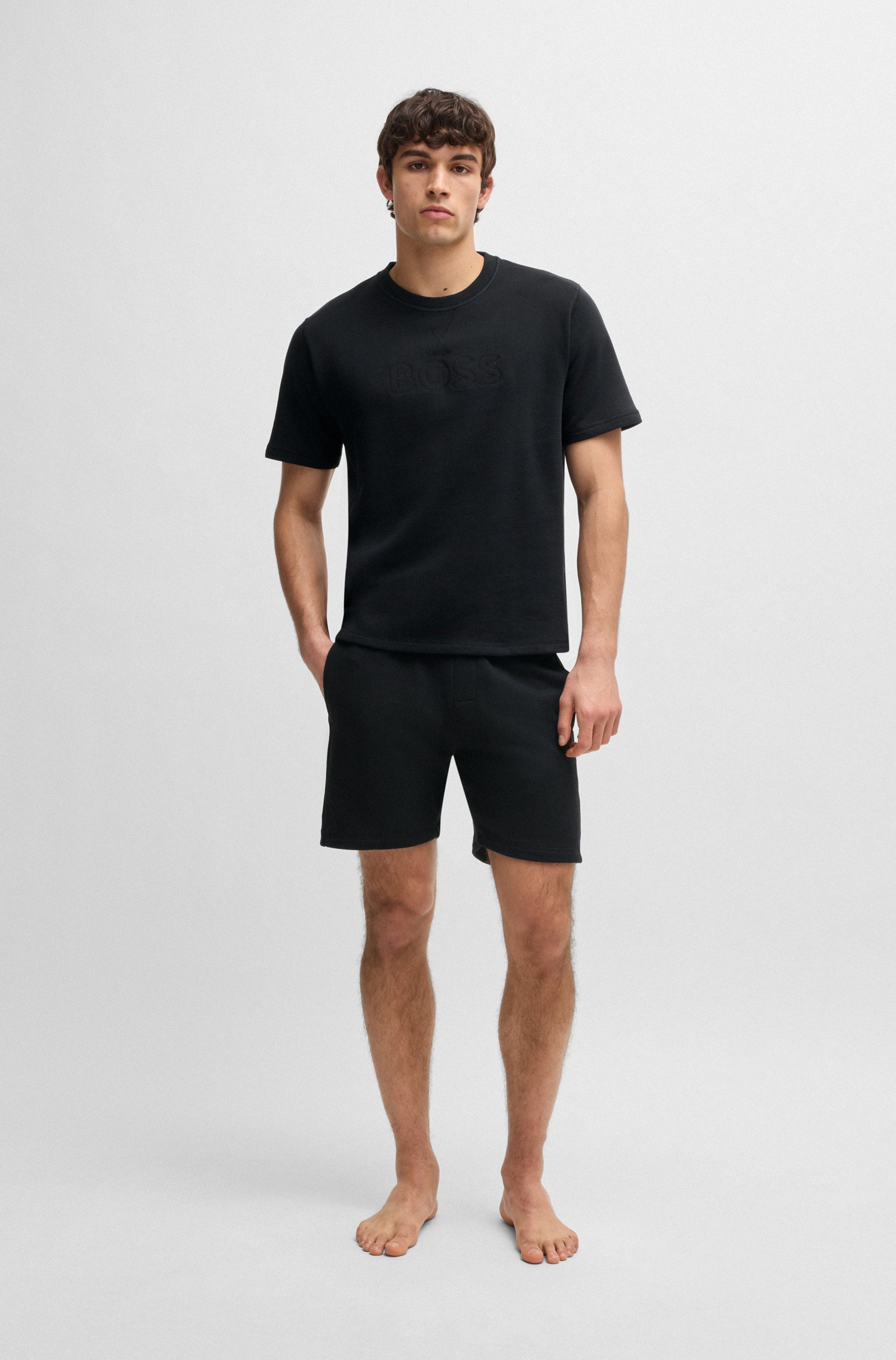 BOSS Sweatshorts »David«, mit verstellbarem Tunnelzug