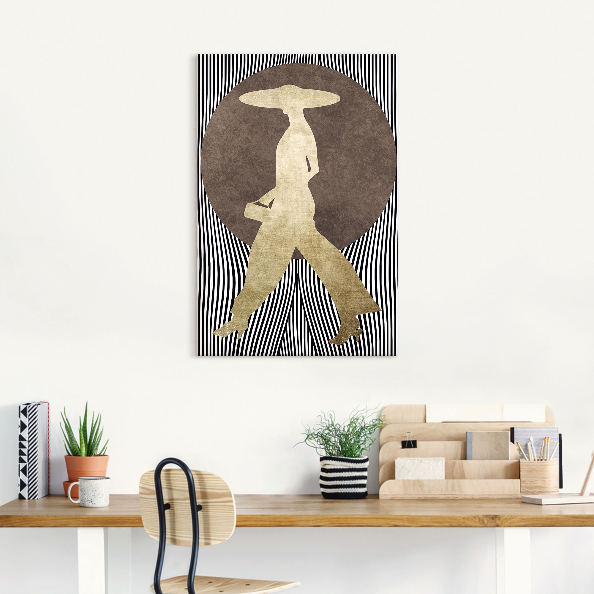 Artland Wandbild »Madame Noir«, Bilder von Frauen, (1 St.), als Alubild, Ou günstig online kaufen