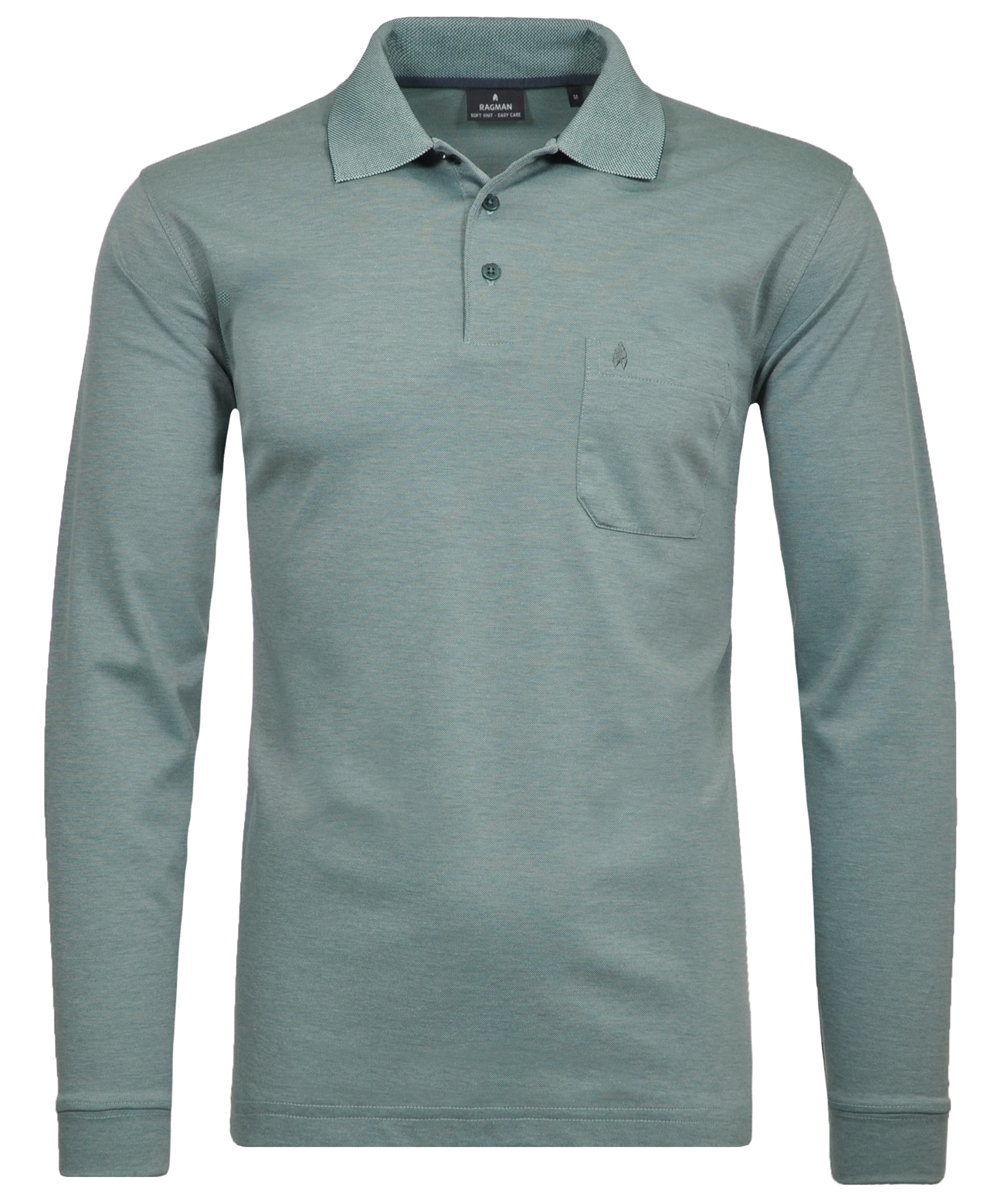 Poloshirt, Gr. L, Salbei-344