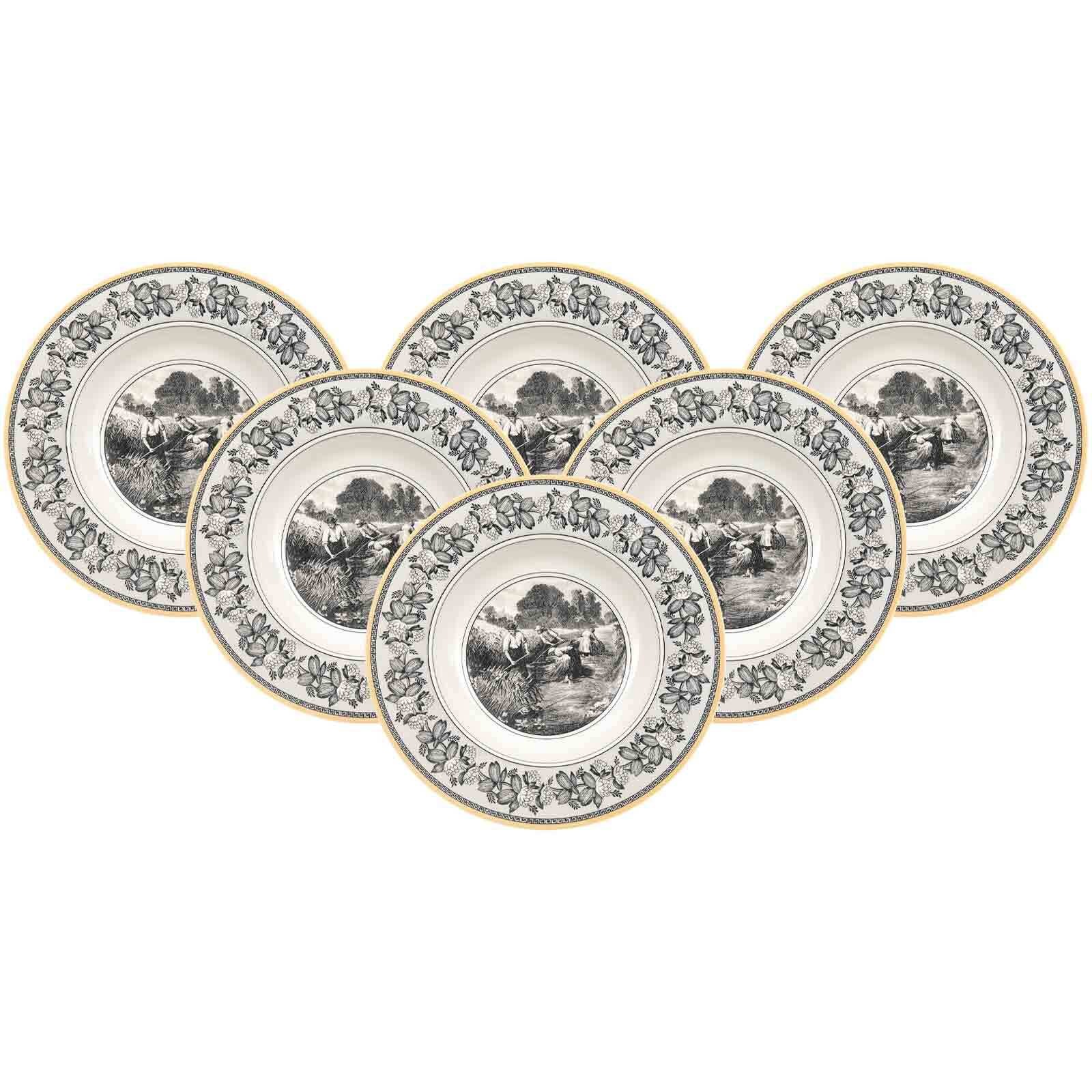 Villeroy & Boch Suppenteller »Suppenteller Audun Ferme ø 24,2 cm 6er Set we günstig online kaufen