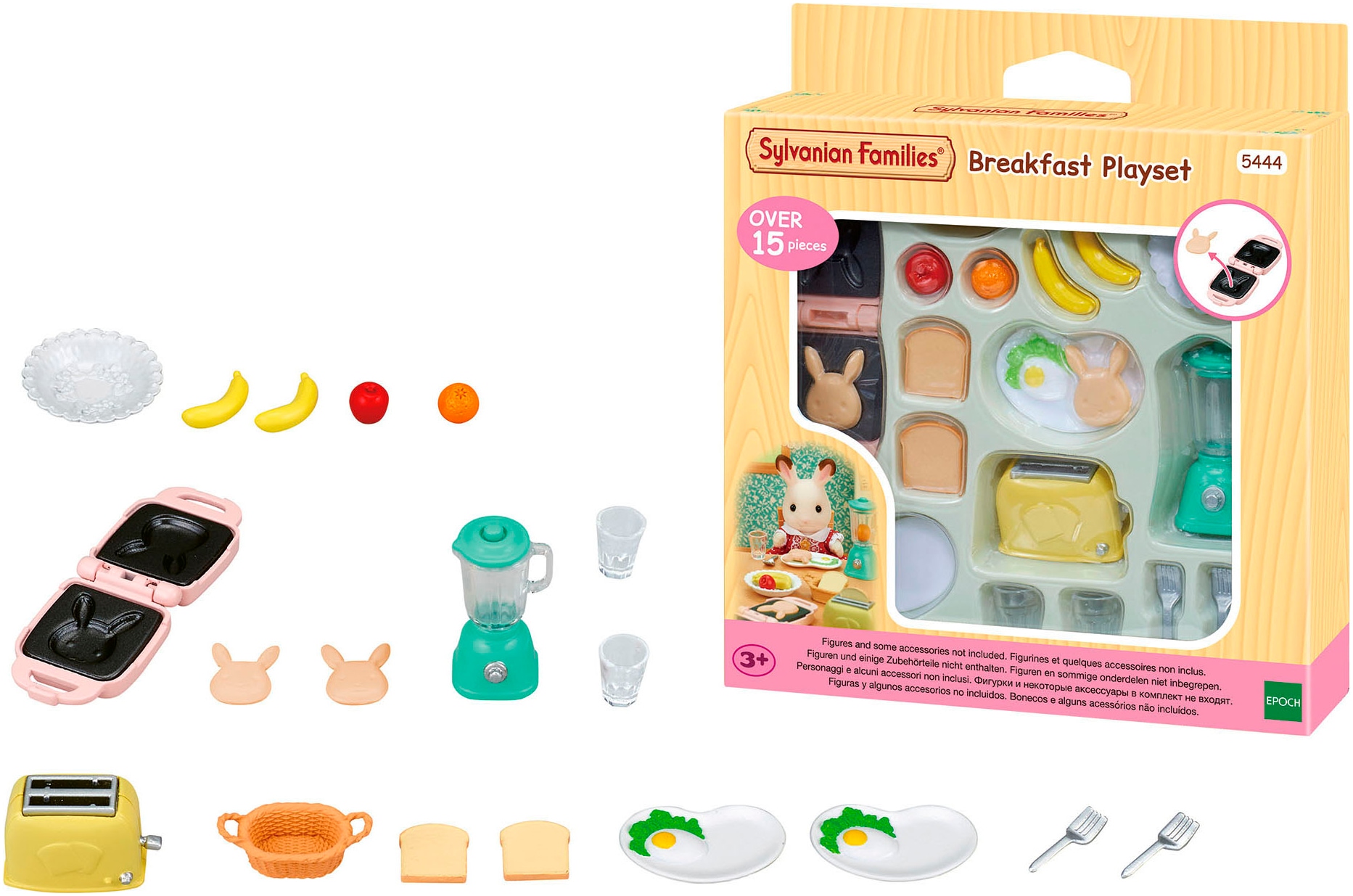 Sylvanian Families Spielwelt »Frühstücks-Set mit Toaster (5444)«
