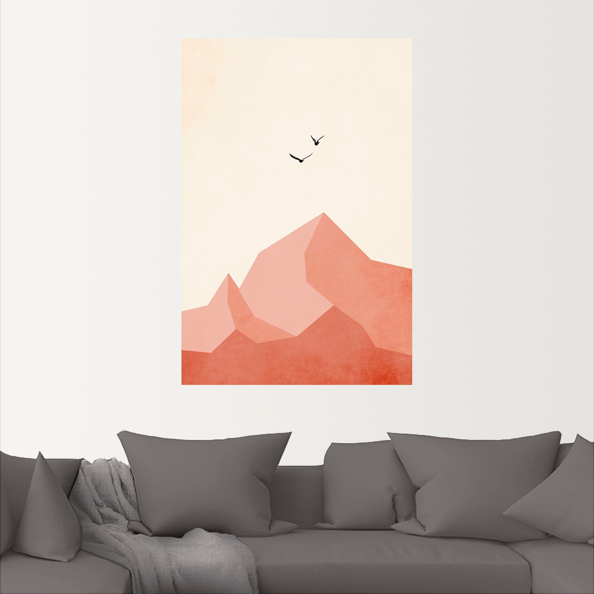 Artland Wandfolie »Zugspitze, EINS«, Berge & Alpenbilder, (1 St.), selbstklebend