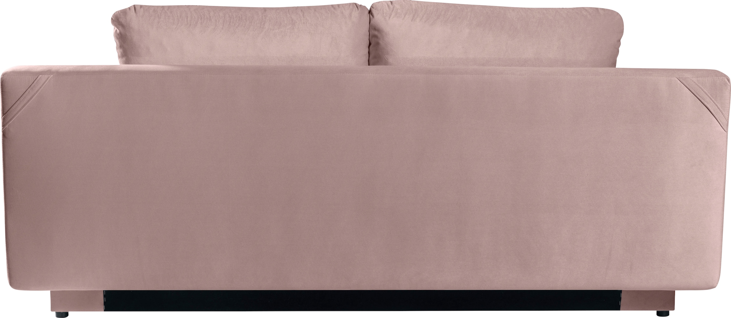 WERK2 Schlafsofa »Rosso«, 2-Sitzer Sofa und Schlafcouch mit Federkern & Bettkasten