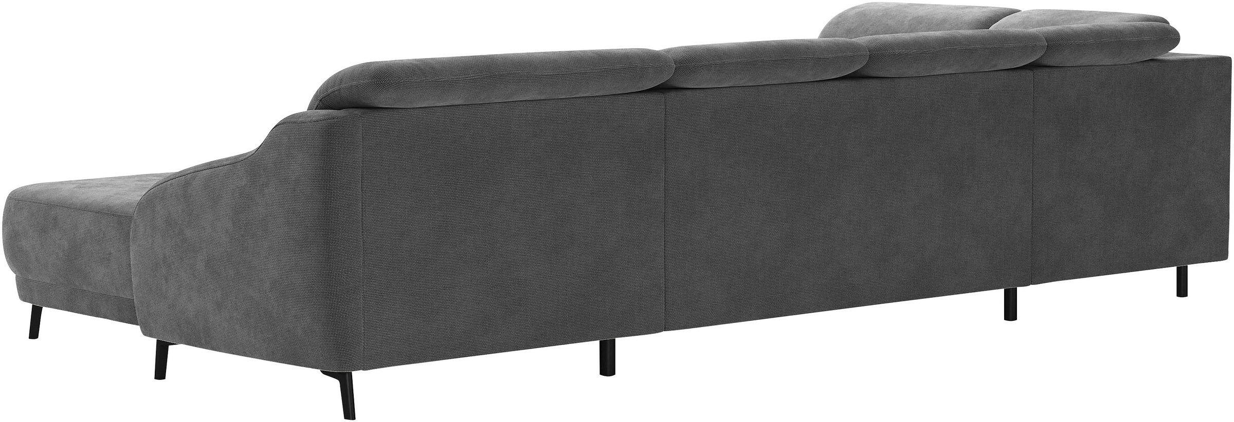 sit&more Wohnlandschaft »Blues U-Form«, inkl. Kopfteilverstellung, wahlweise mit Klapptisch und USB