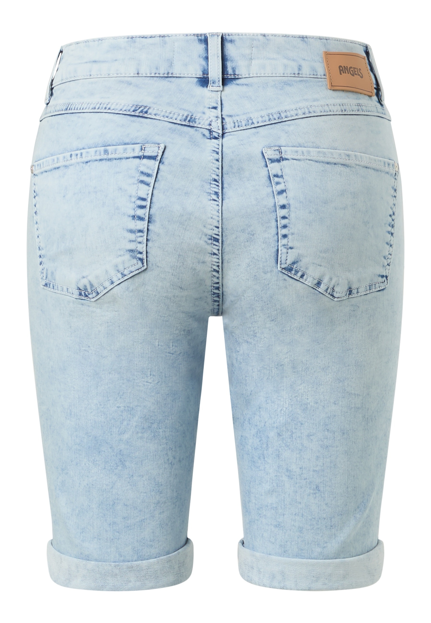 ANGELS Bermudas »BERMUDA TURN UP«  5-Pocket-Jeansbermuda mit Aufschlag und Stretch